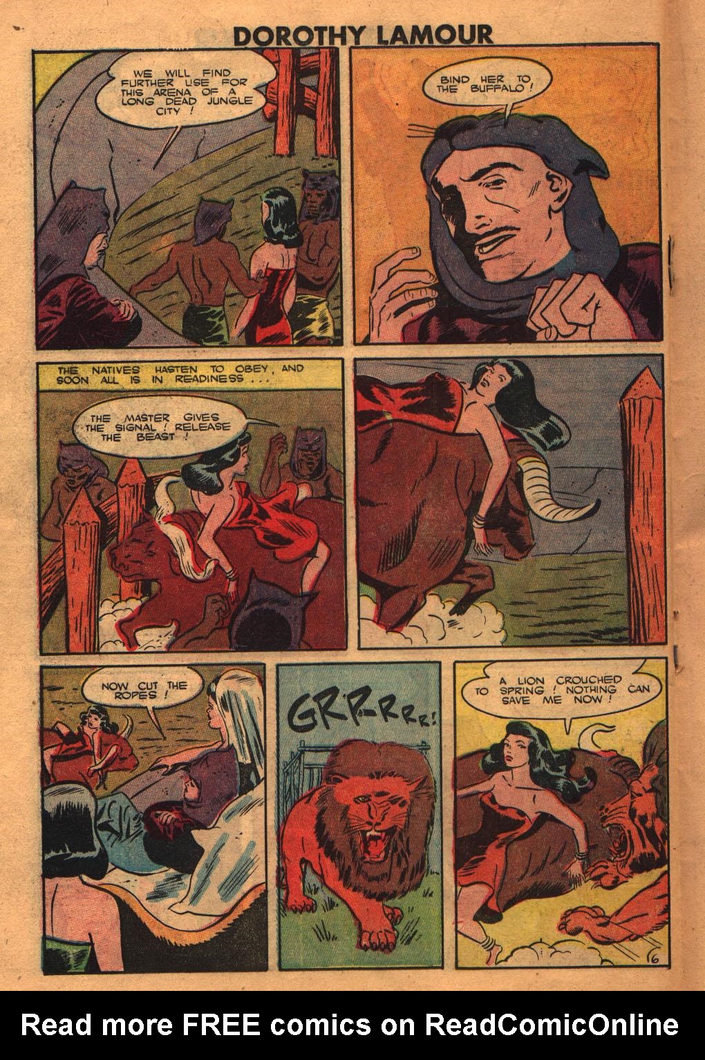 Read online Dorothy Lamour Jungle Princess comic -  Issue #2 - 18