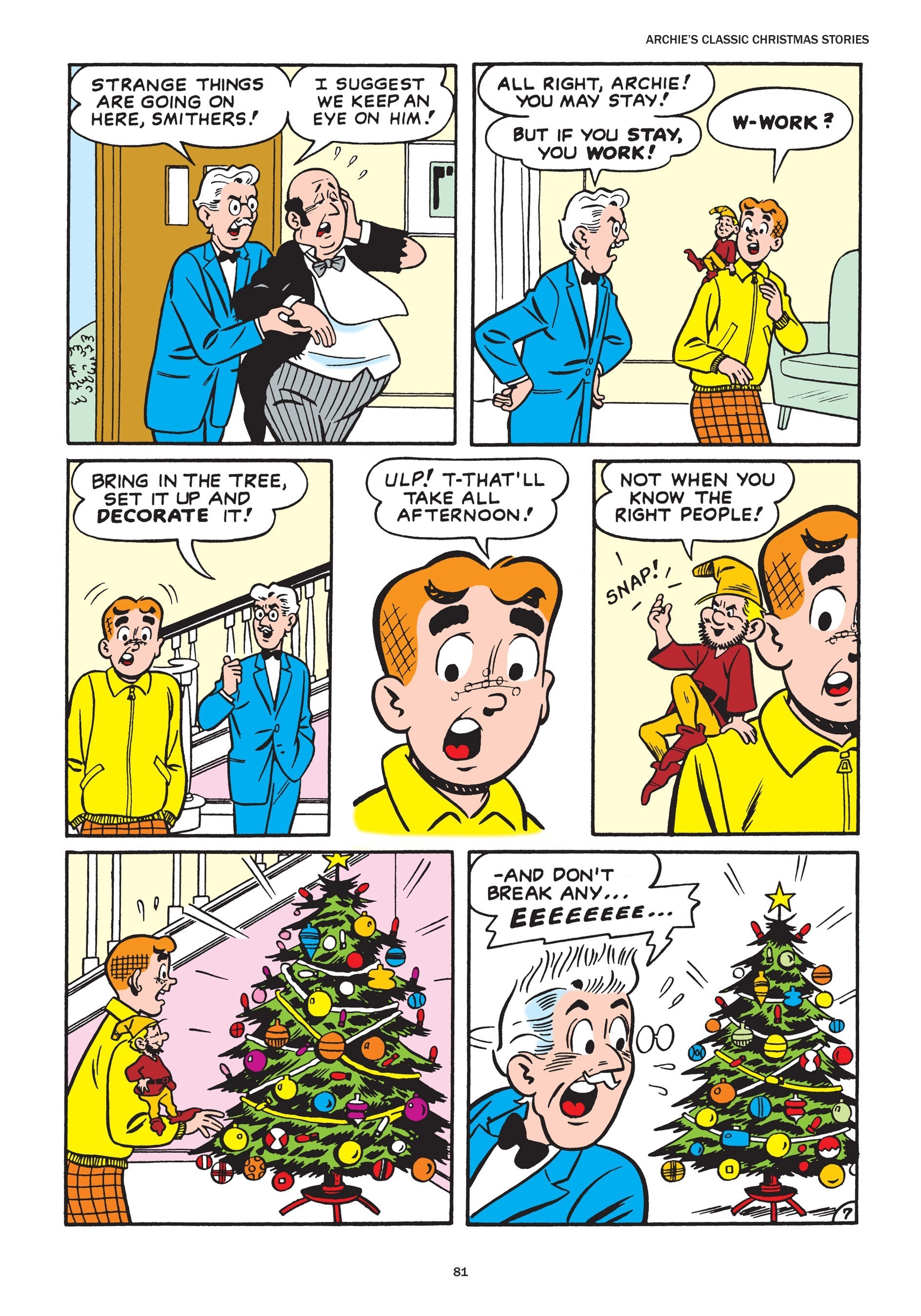 Read online Archie's Classic Christmas Stories comic -  Issue # TPB - 82