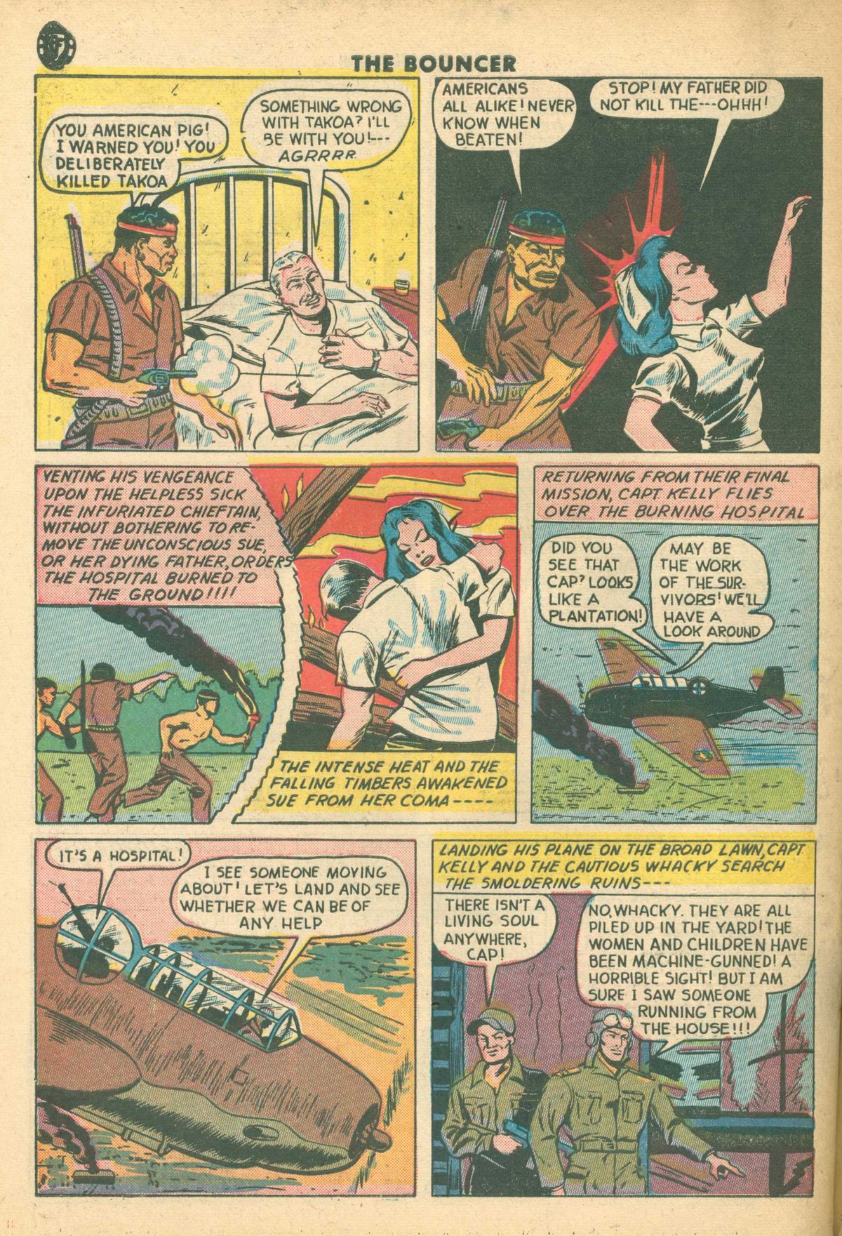 Read online The Bouncer (1944) comic -  Issue #14 - 30