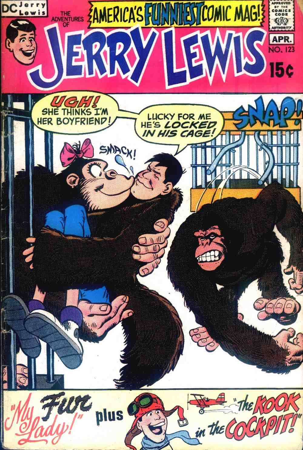 Read online The Adventures of Jerry Lewis comic -  Issue #123 - 1
