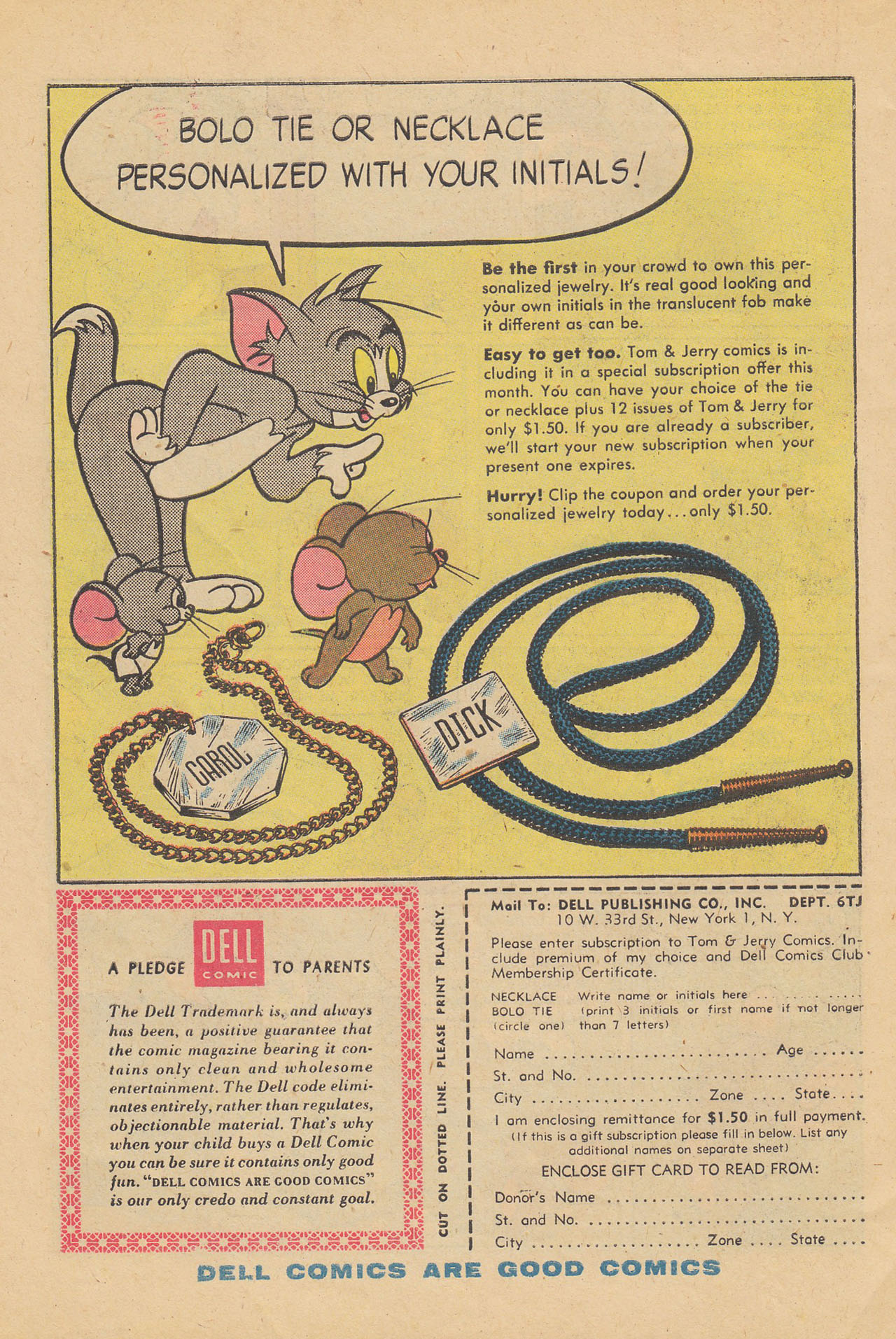 Read online Tom & Jerry Comics comic -  Issue #155 - 34