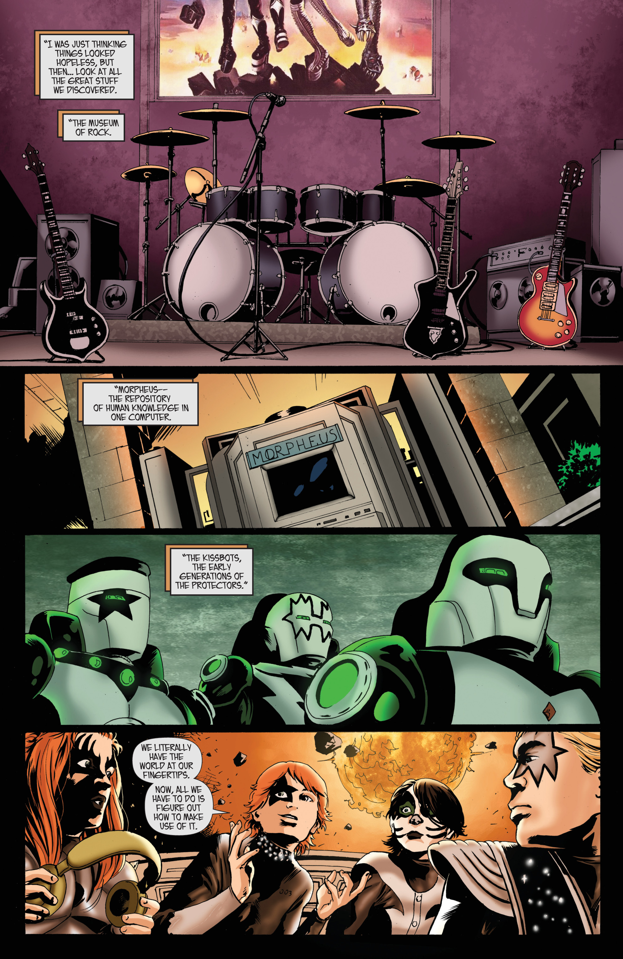 Read online KISS comic -  Issue #6 - 9
