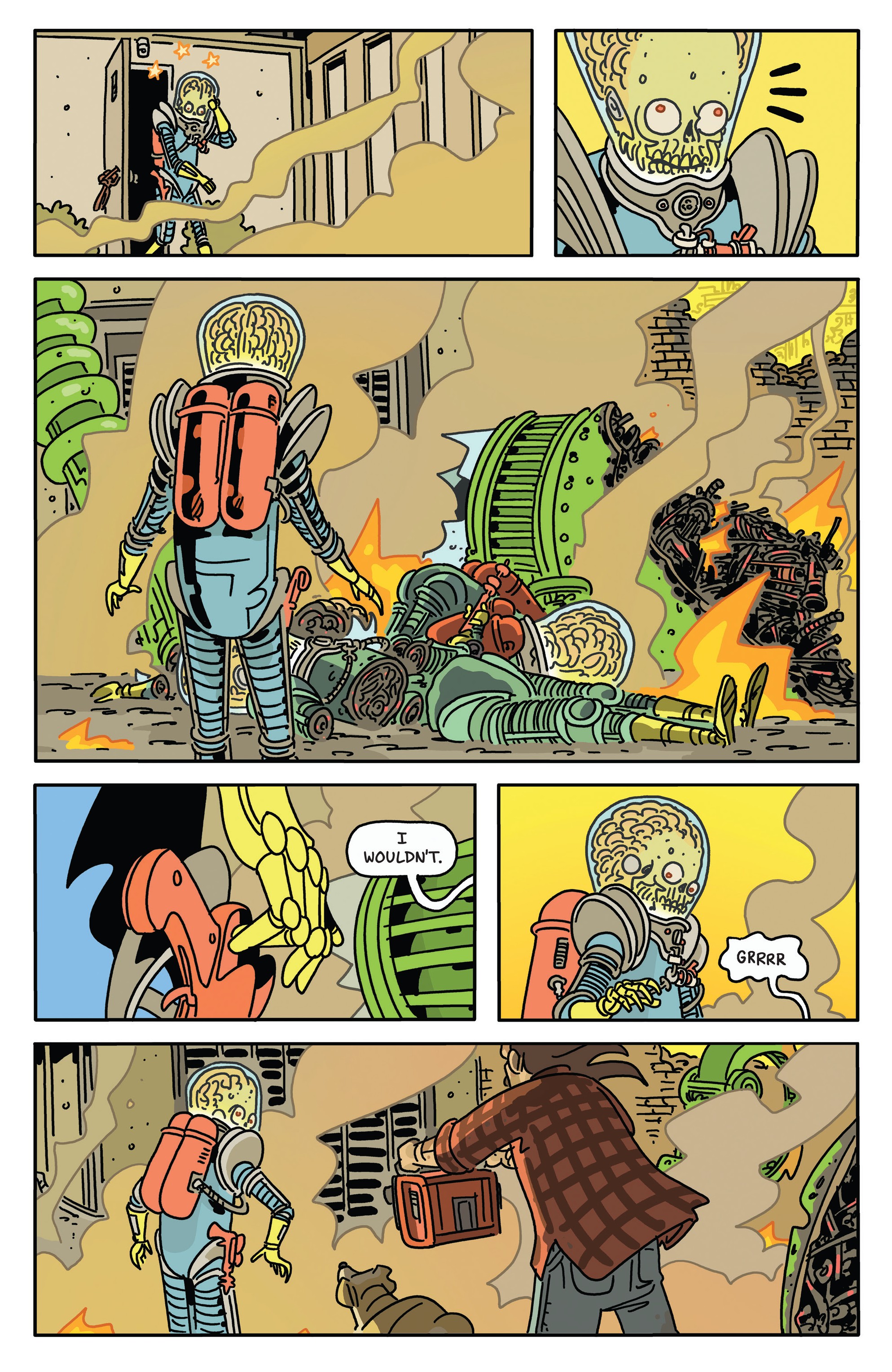 Read online Mars Attacks (2018) comic -  Issue #4 - 25