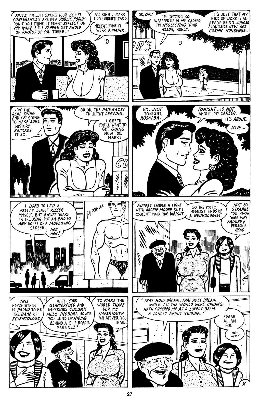 Read online Love and Rockets (2001) comic -  Issue #7 - 29