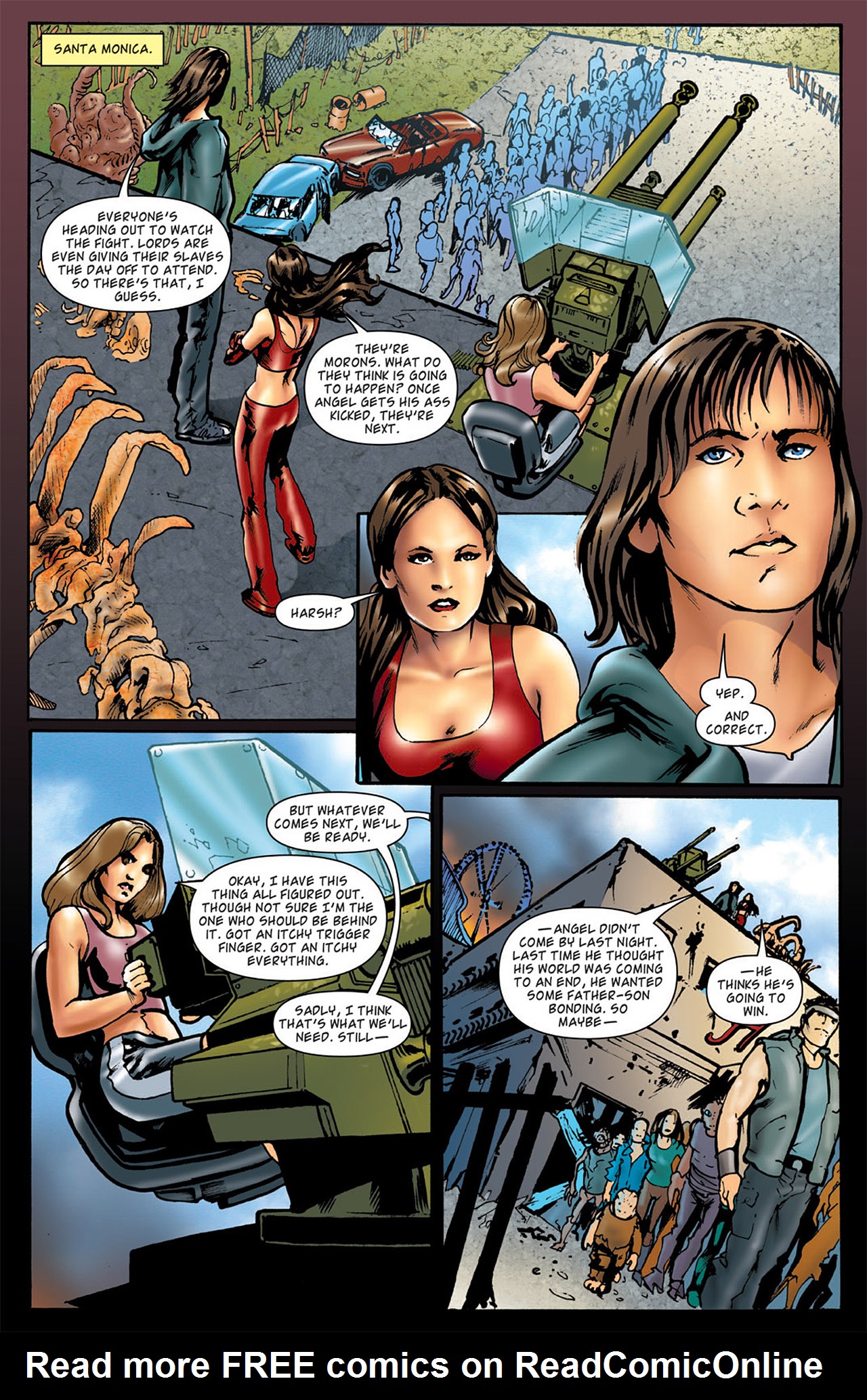 Read online Angel: After The Fall comic -  Issue #5 - 9