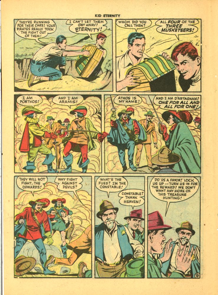 Read online Kid Eternity (1946) comic -  Issue #4 - 44
