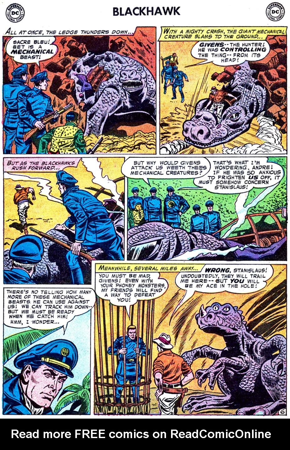 Read online Blackhawk (1957) comic -  Issue #119 - 30