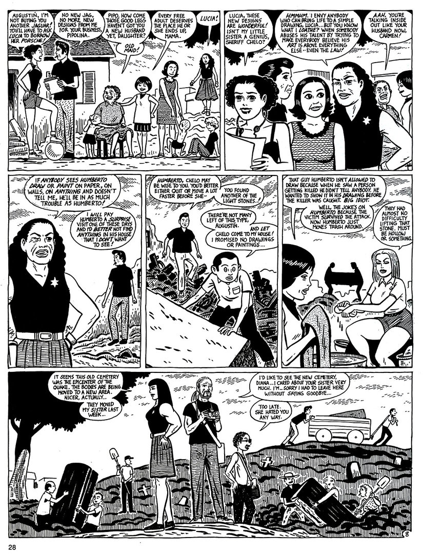 Read online Love and Rockets (1982) comic -  Issue #50 - 30