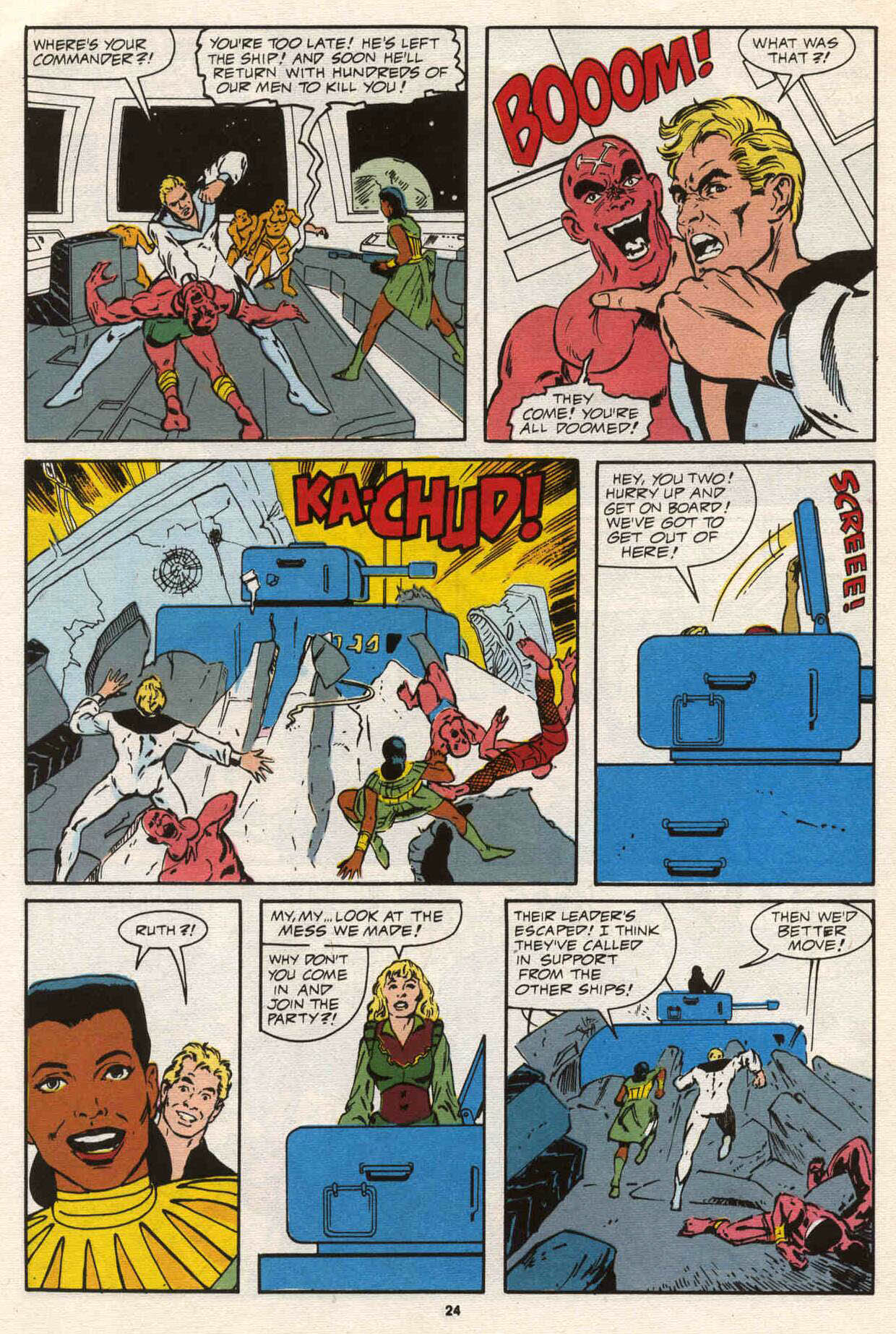 Read online Strikeforce: Morituri comic -  Issue #21 - 26