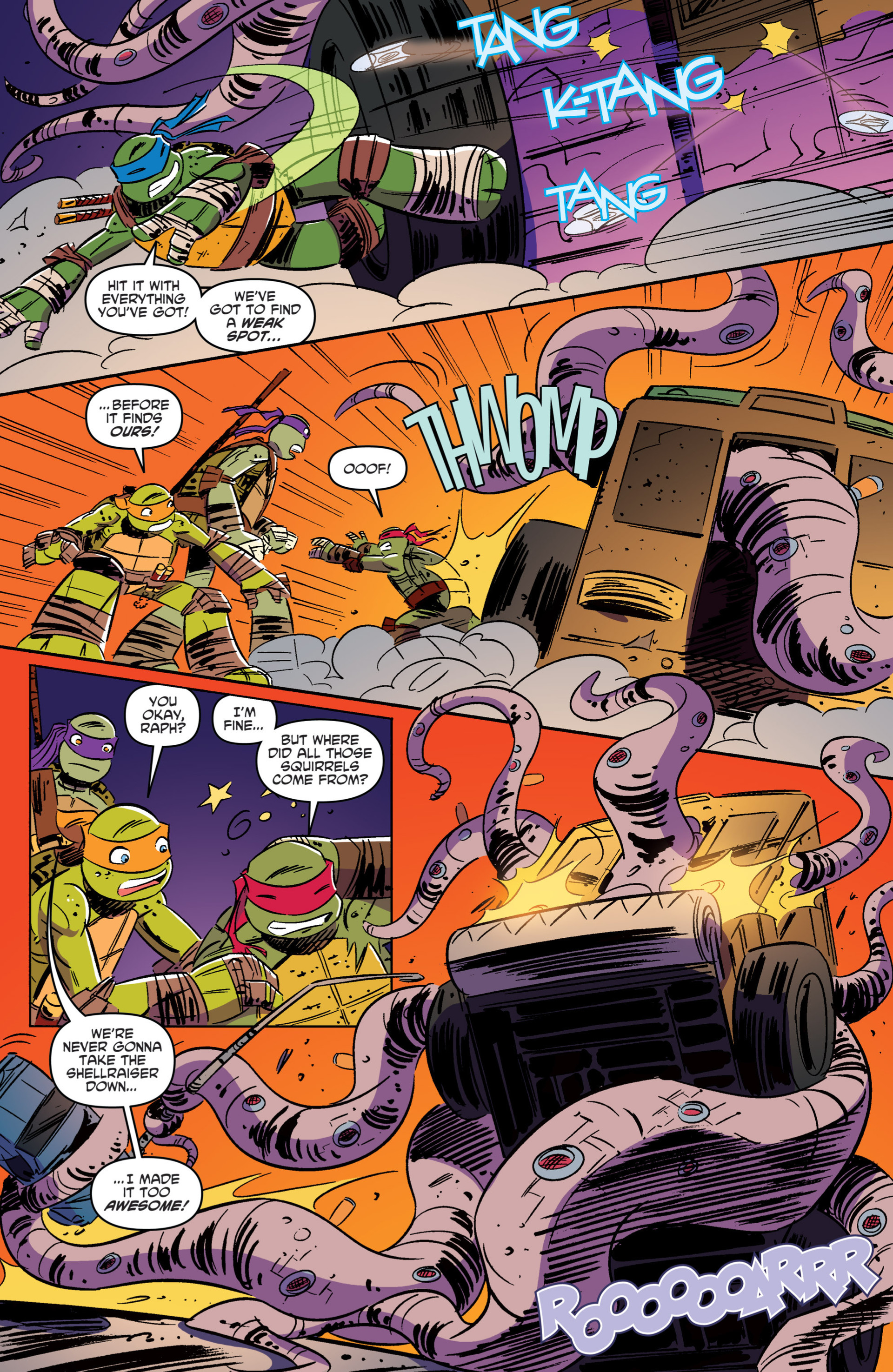 Read online Teenage Mutant Ninja Turtles New Animated Adventures comic -  Issue #6 - 14