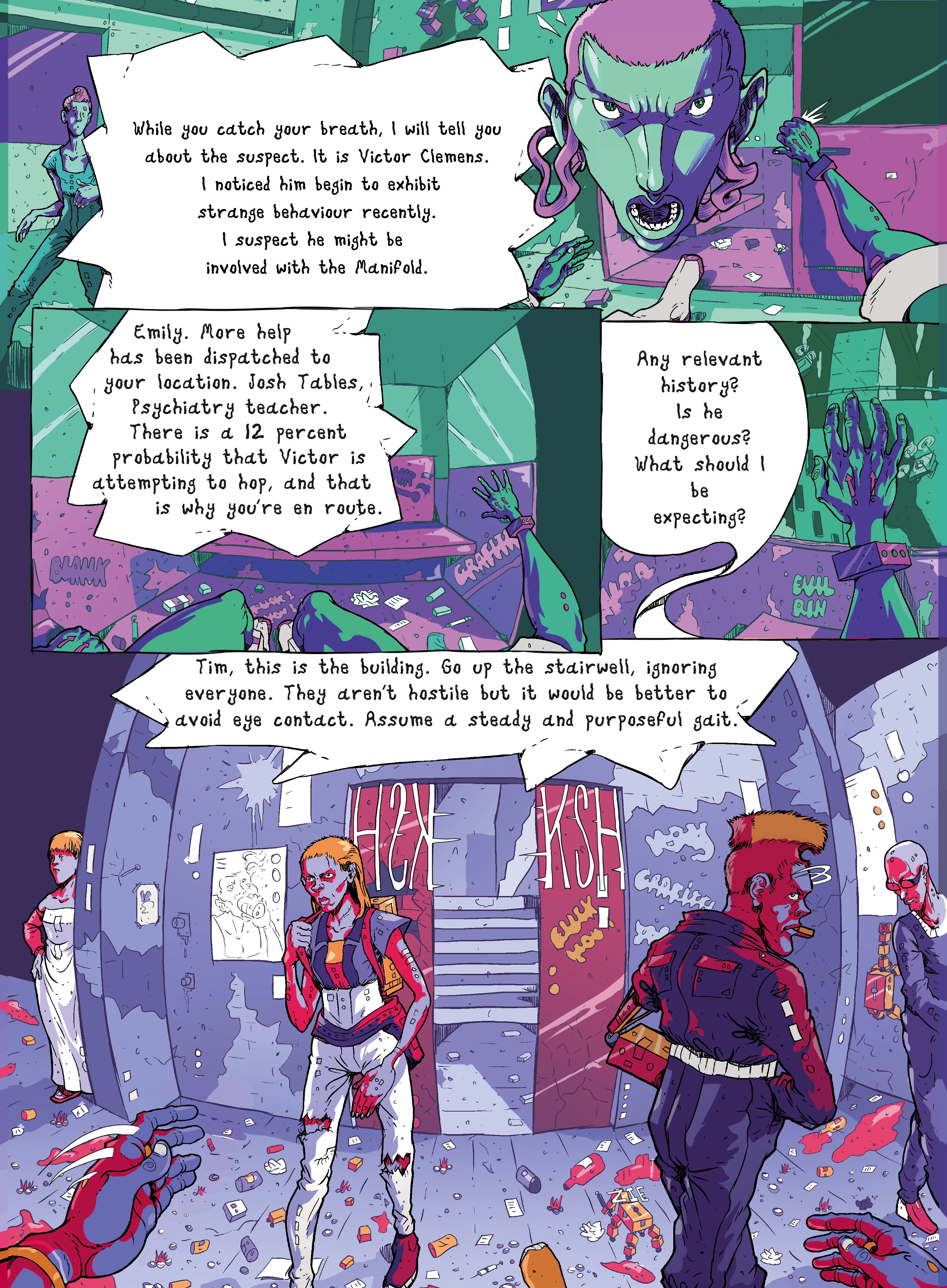 Read online Bioripple comic -  Issue # TPB (Part 1) - 12