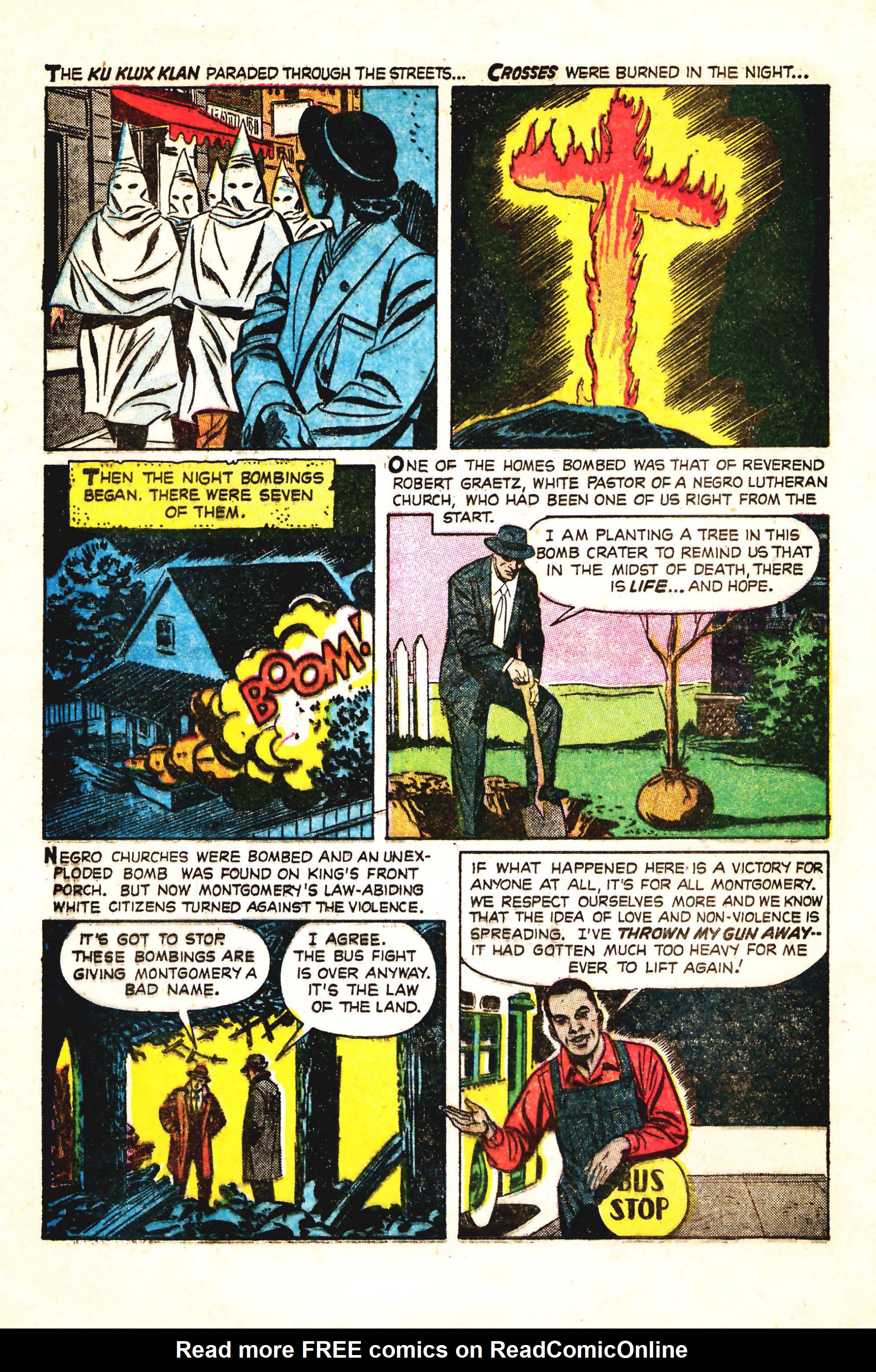 Read online Martin Luther King and the Montgomery Story comic -  Issue # Full - 10