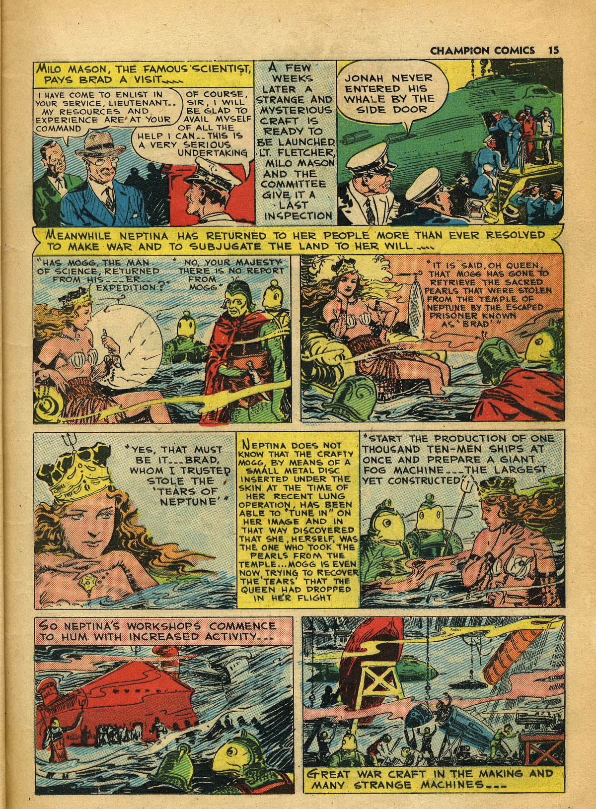 Read online Champion Comics comic -  Issue #7 - 16