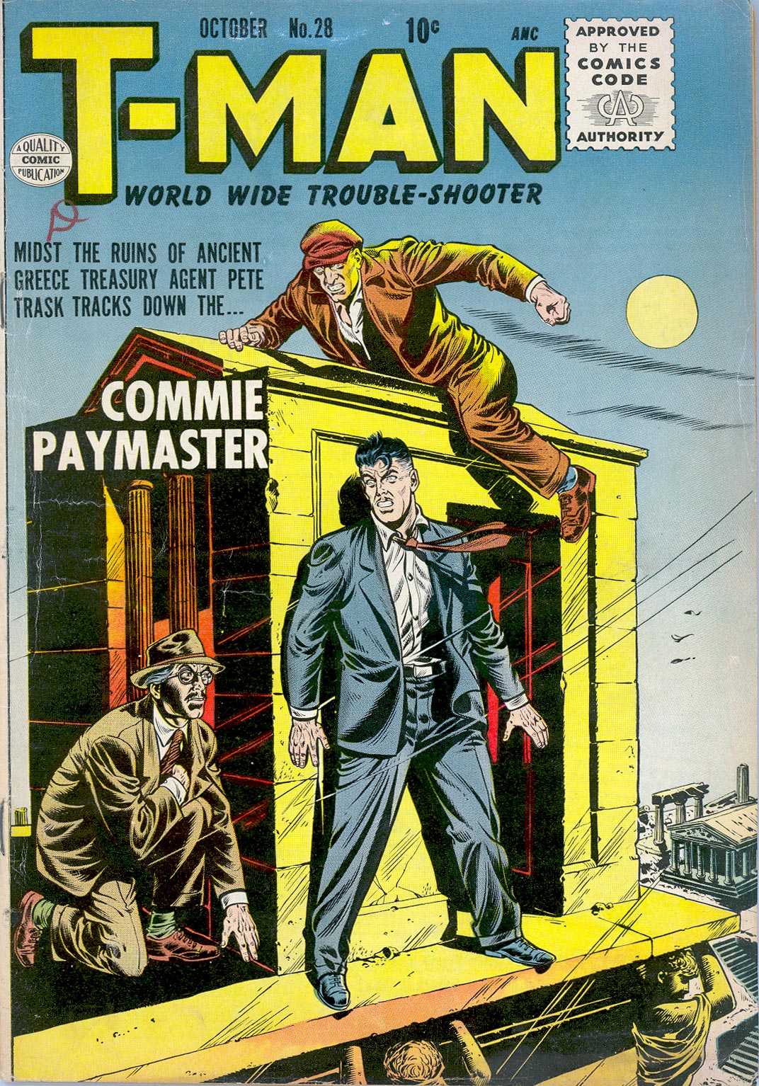 Read online T-Man: World Wide Trouble Shooter comic -  Issue #28 - 2