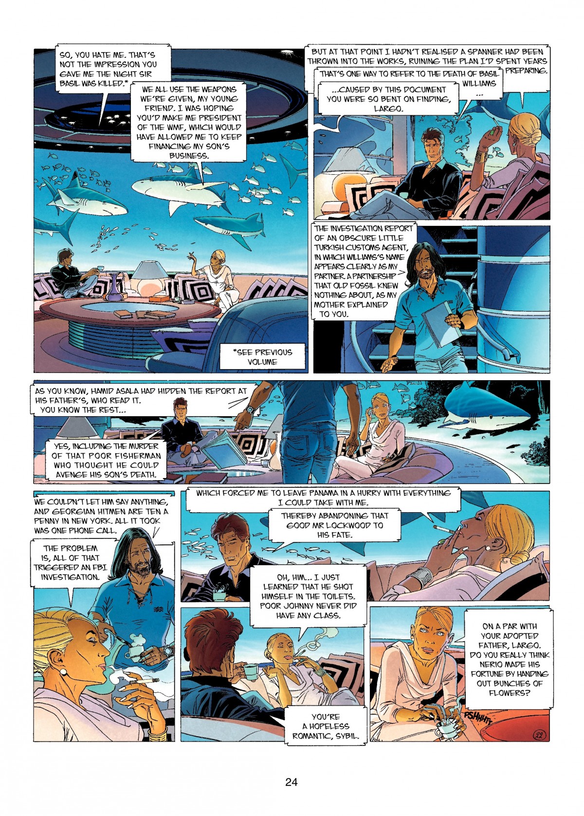Read online Largo Winch comic -  Issue # TPB 14 - 24