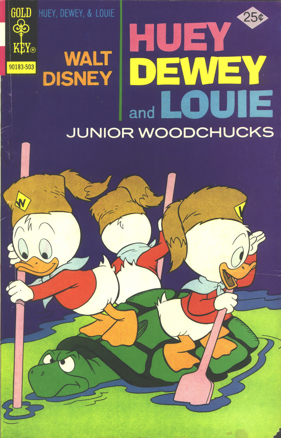 Read online Huey, Dewey, and Louie Junior Woodchucks comic -  Issue #31 - 1