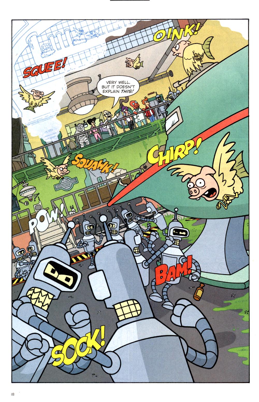 Read online Futurama Comics comic -  Issue #14 - 19