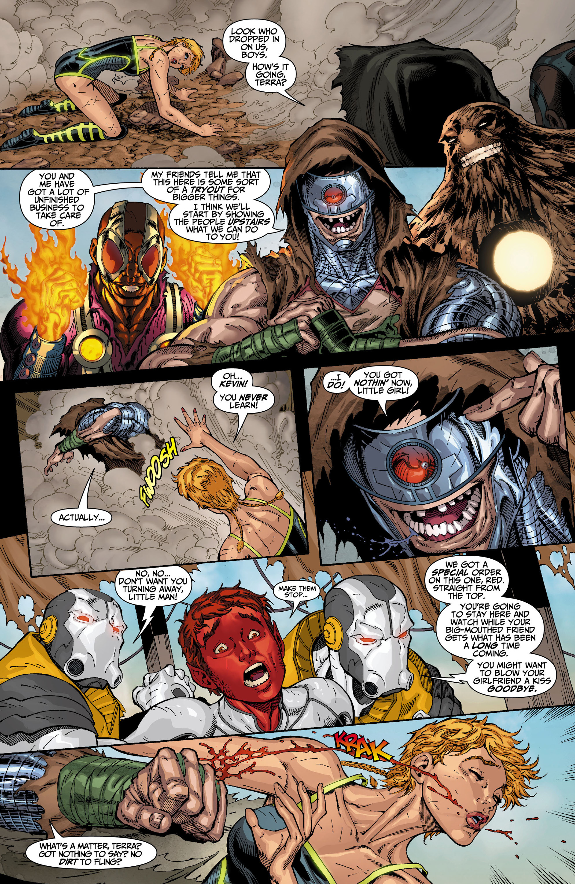 Read online The Ravagers comic -  Issue #0 - 12