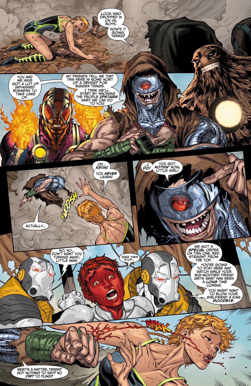The Ravagers issue 0 - Page 12