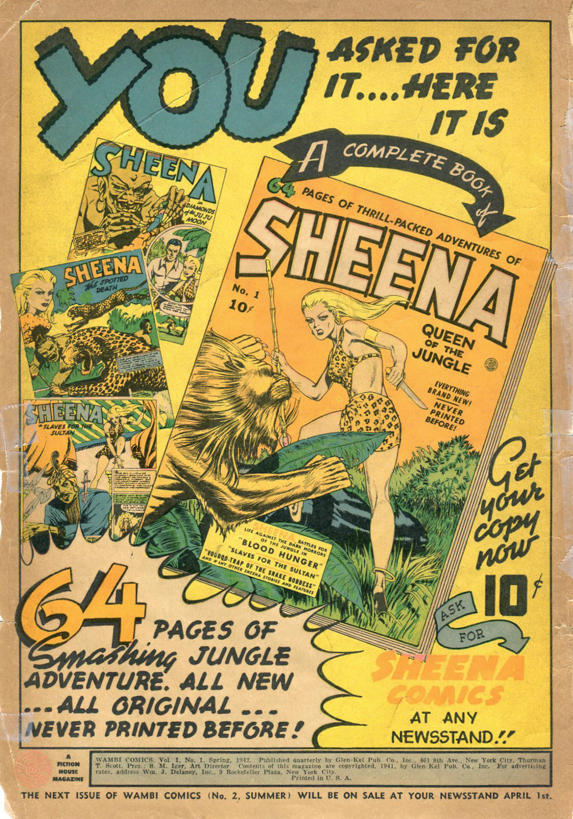 Read online Wambi Jungle Boy comic -  Issue #1 - 3