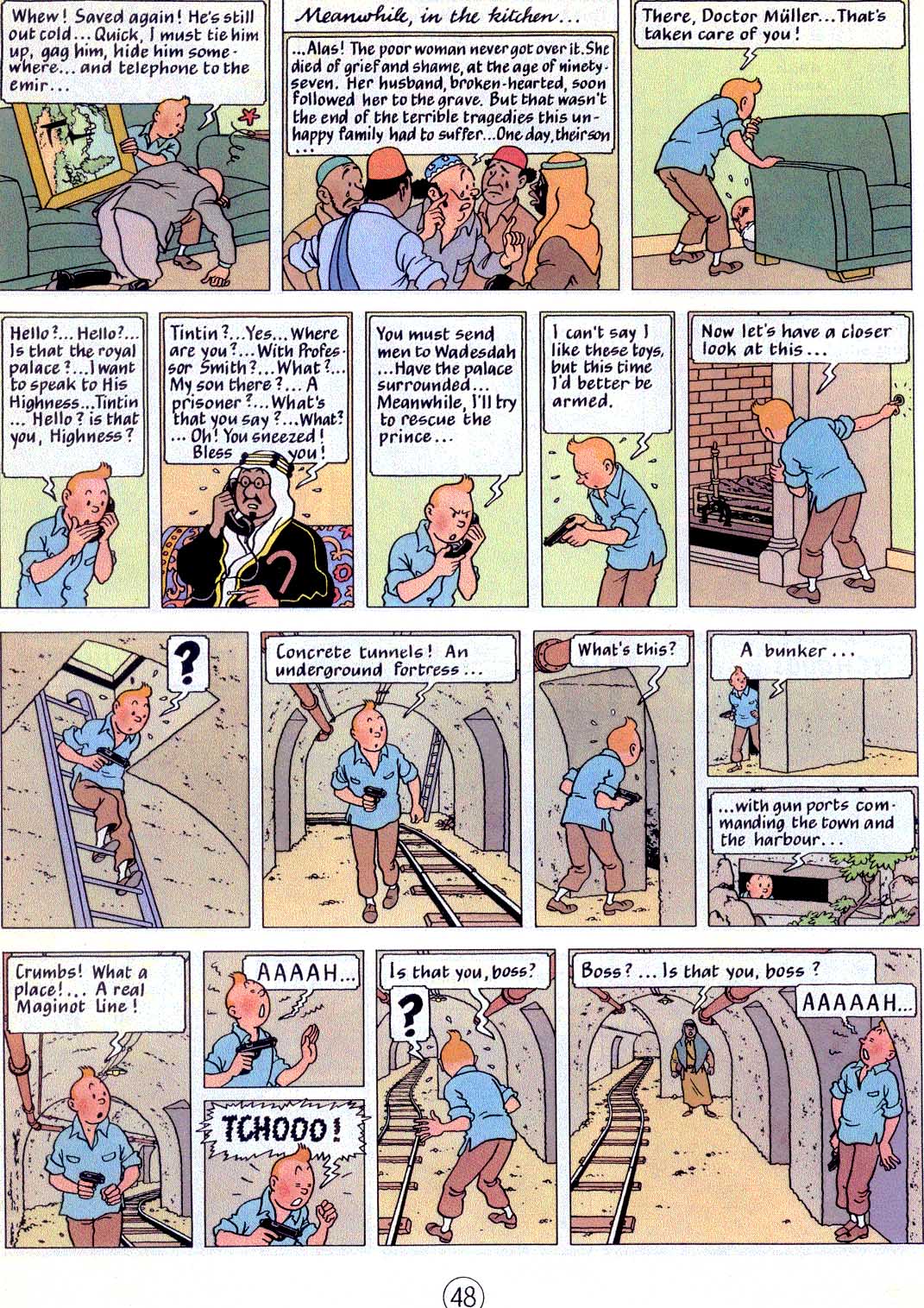 Read online The Adventures of Tintin comic -  Issue #15 - 52