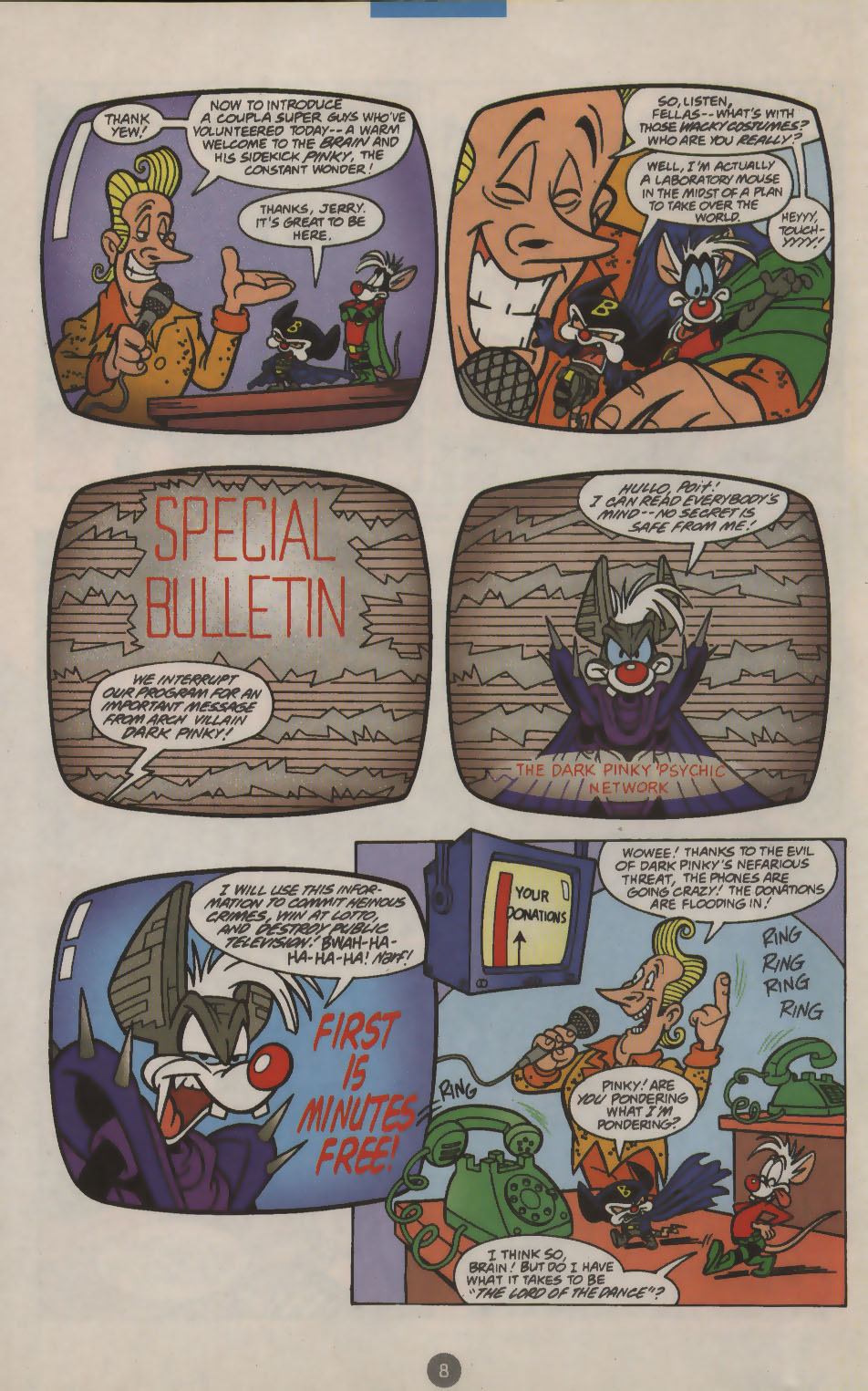 Read online Pinky and The Brain comic -  Issue #25 - 7
