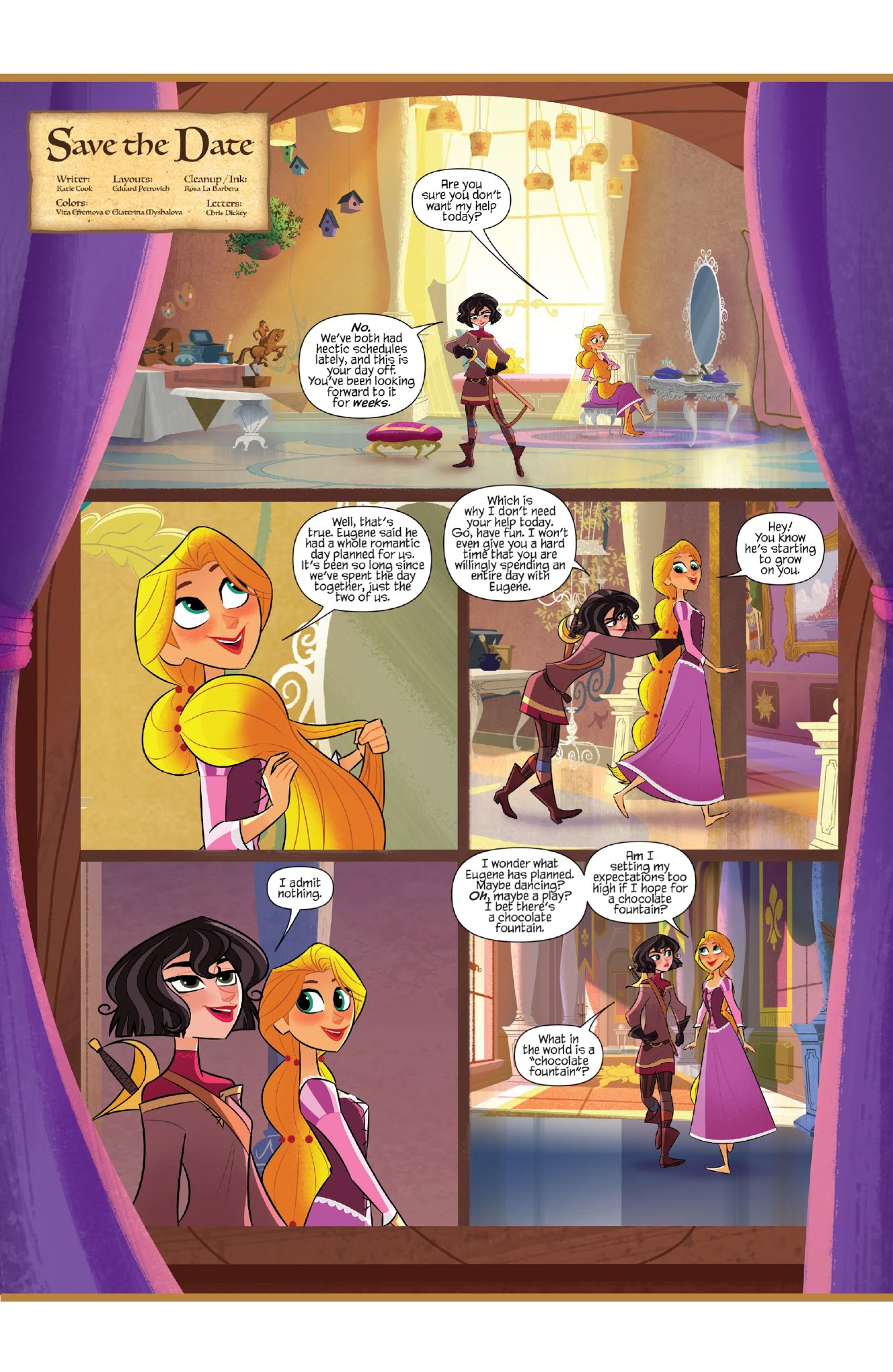 Read online Tangled: The Series: Hair-Raising Adventures comic -  Issue #3 - 3
