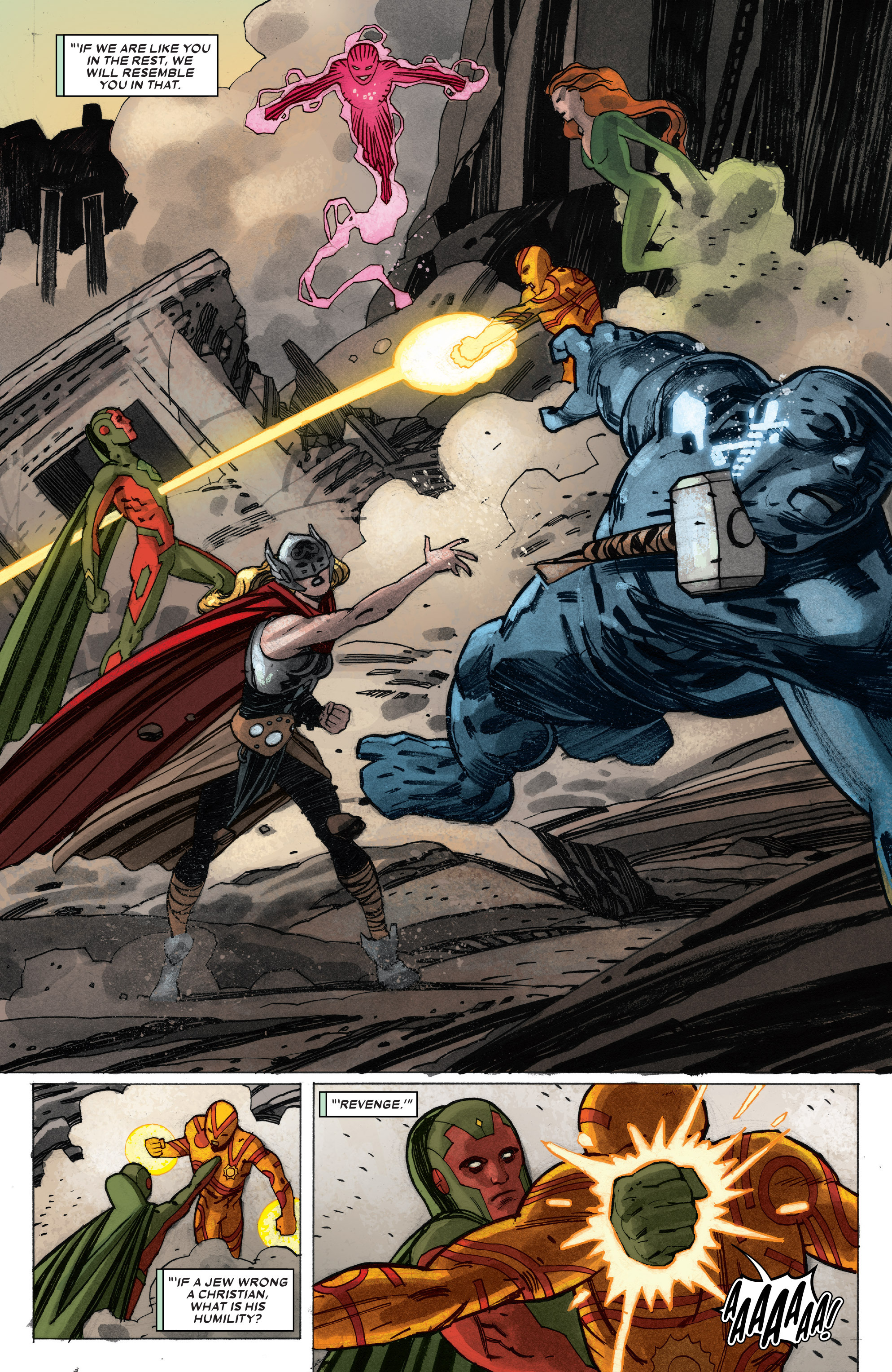 Read online Vision comic -  Issue #5 - 6