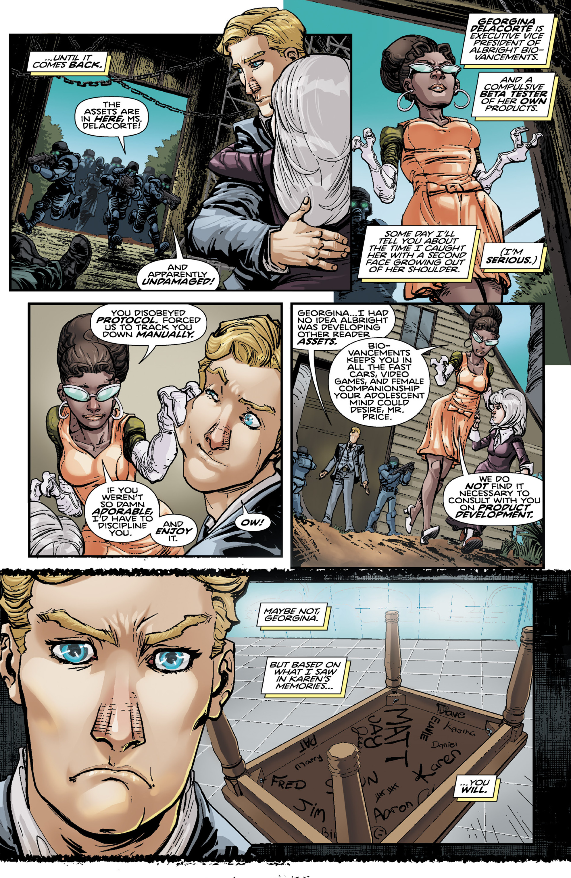 Read online Brain Boy comic -  Issue # _TPB 1 - 30