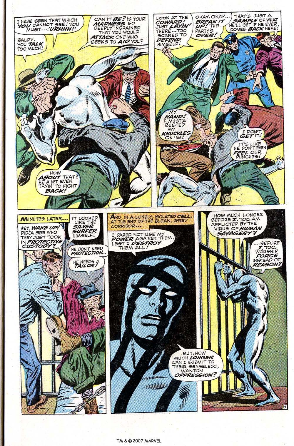 Read online Silver Surfer (1968) comic -  Issue #2 - 21