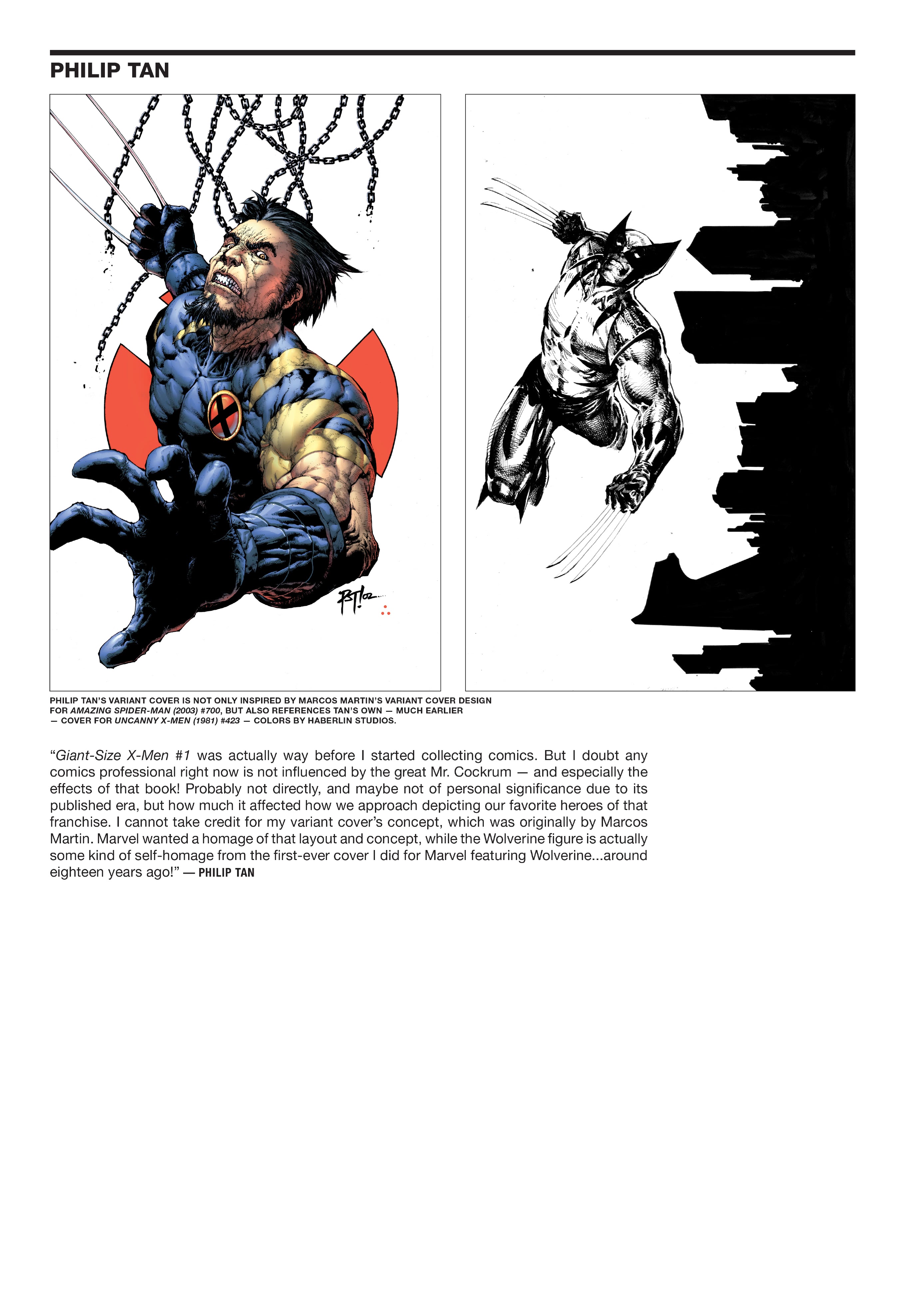 Read online Giant-Size X-Men: Tribute To Wein & Cockrum Gallery Edition comic -  Issue # TPB (Part 2) - 71
