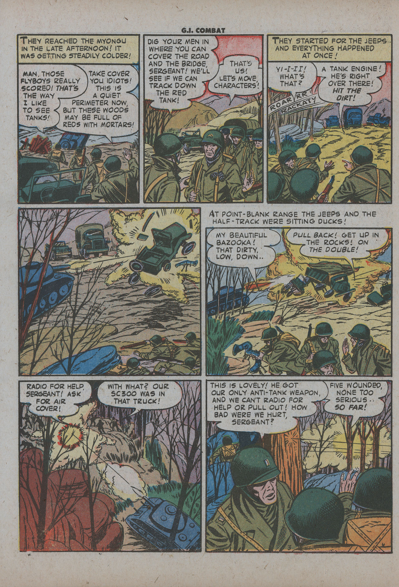 Read online G.I. Combat (1952) comic -  Issue #9 - 14