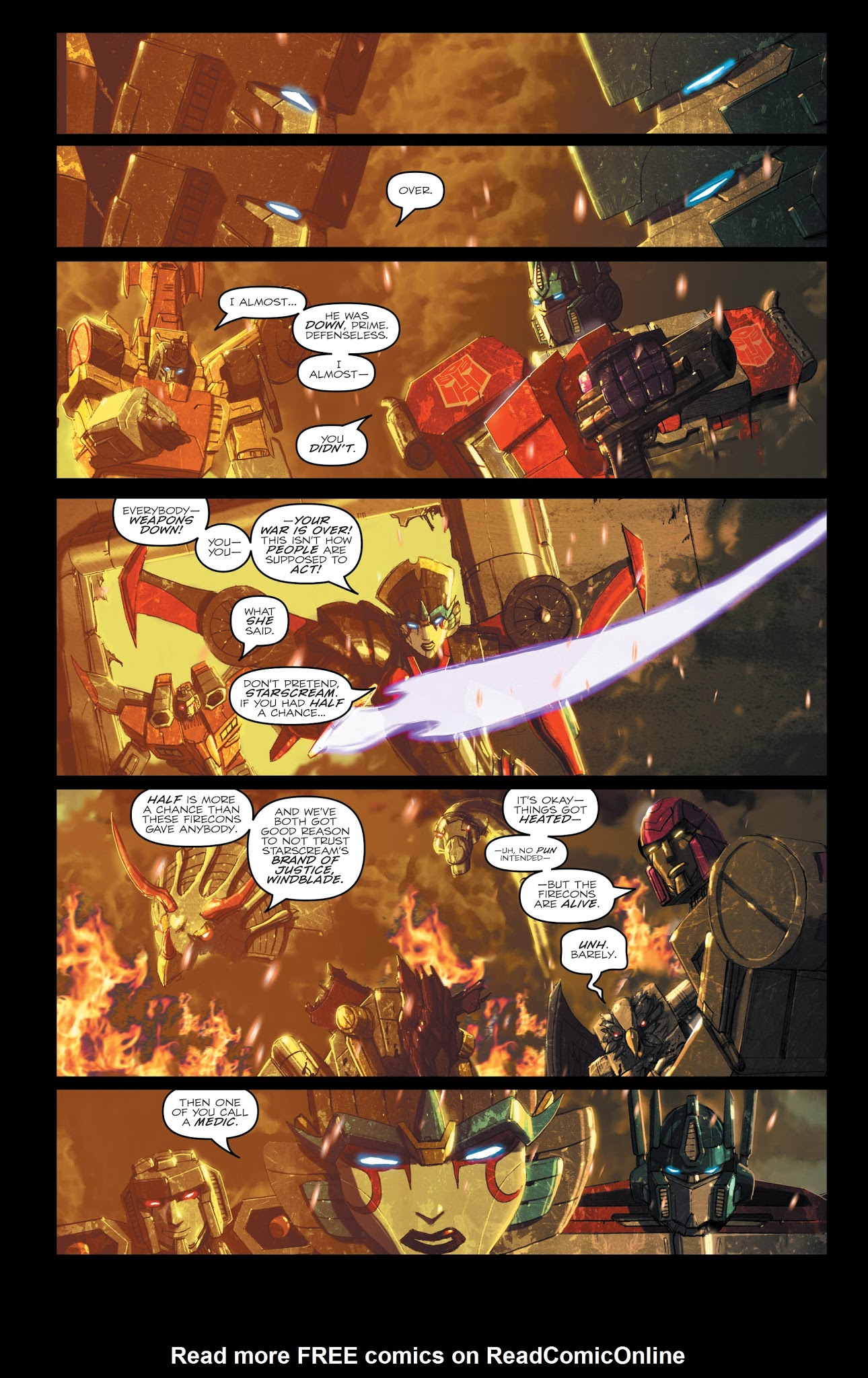 Read online The Transformers: Redemption of the Dinobots comic -  Issue # TPB - 35