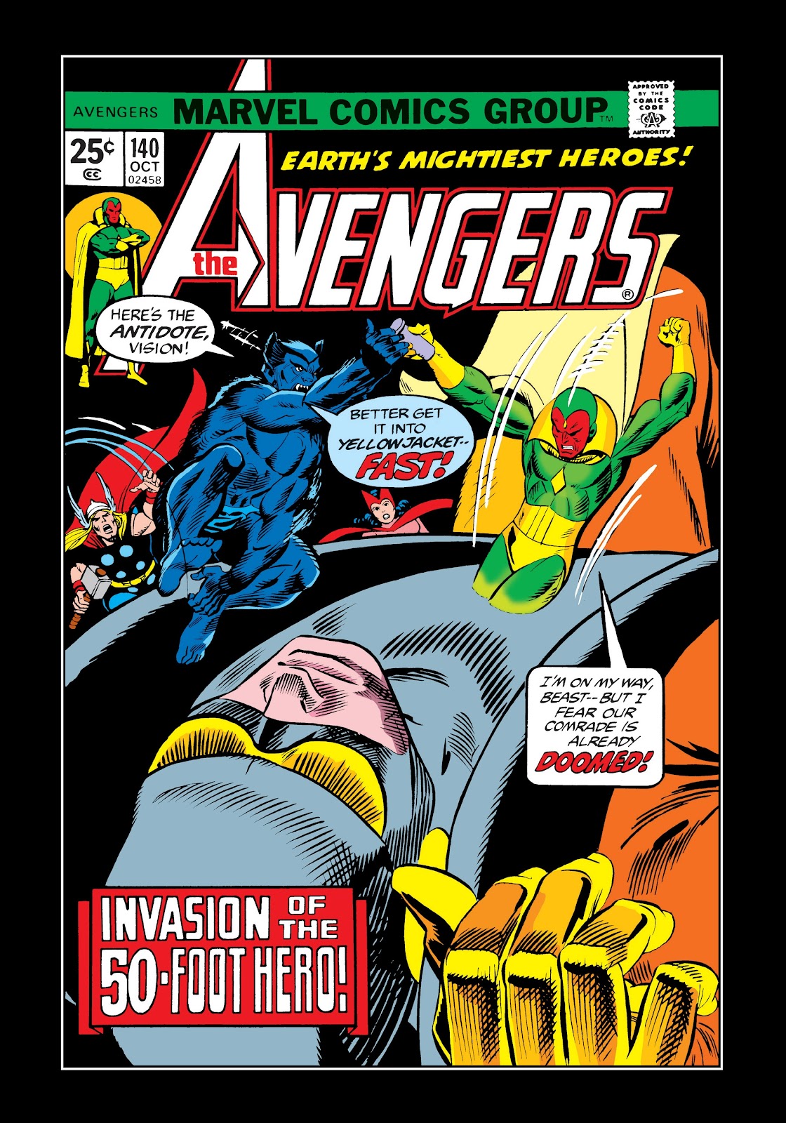 Marvel Masterworks: The Avengers issue TPB 15 (Part 1) - Page 69