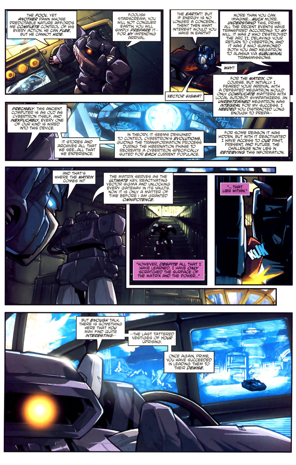Read online Transformers: Generation 1 (2003) comic -  Issue #6 - 12