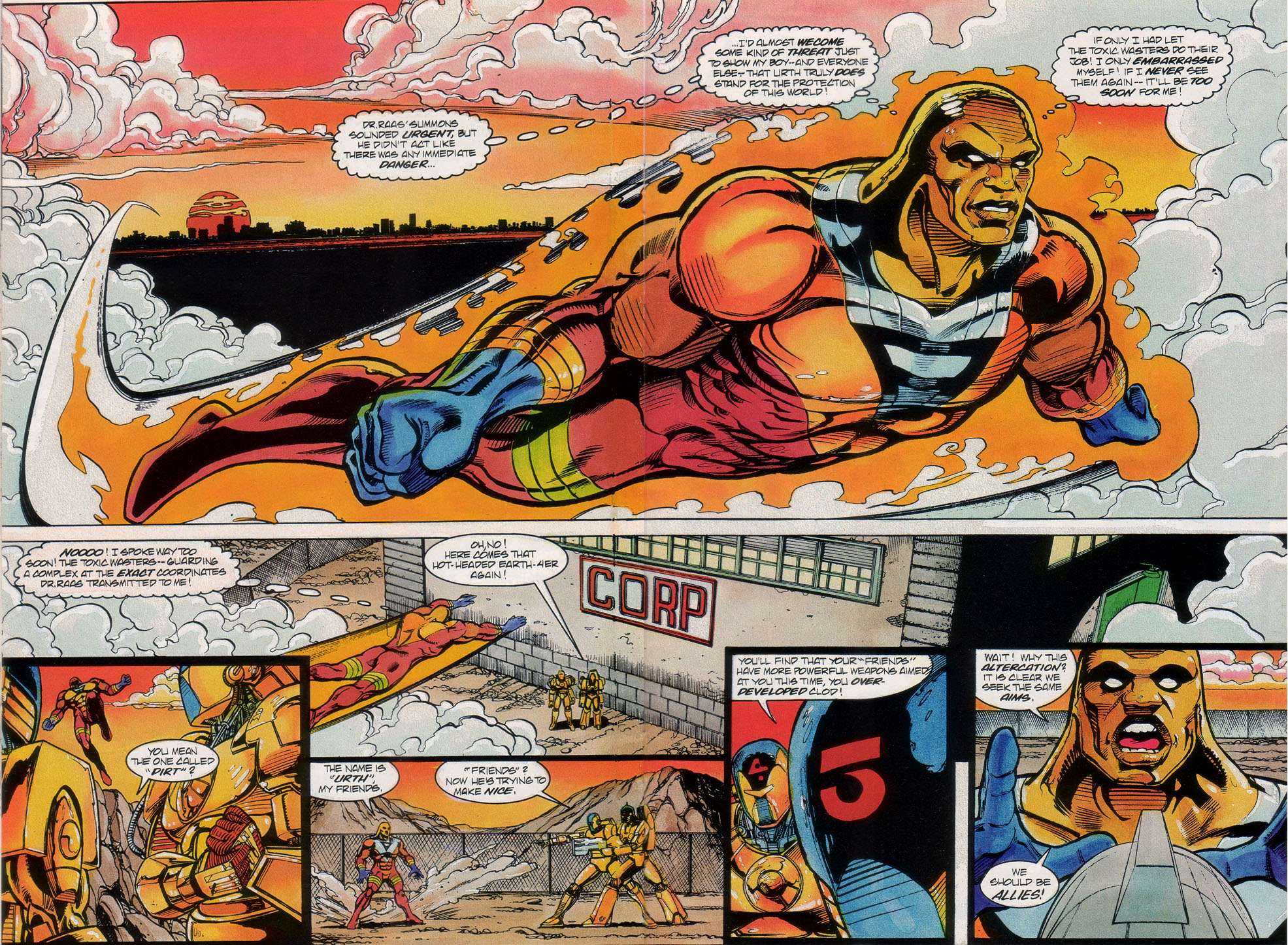 Read online Earth 4 comic -  Issue #4 - 19