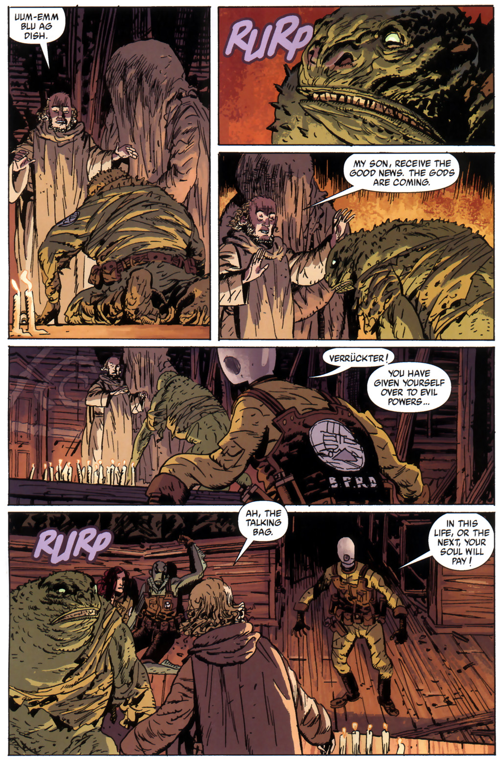Read online B.P.R.D., Plague of Frogs comic -  Issue #3 - 10