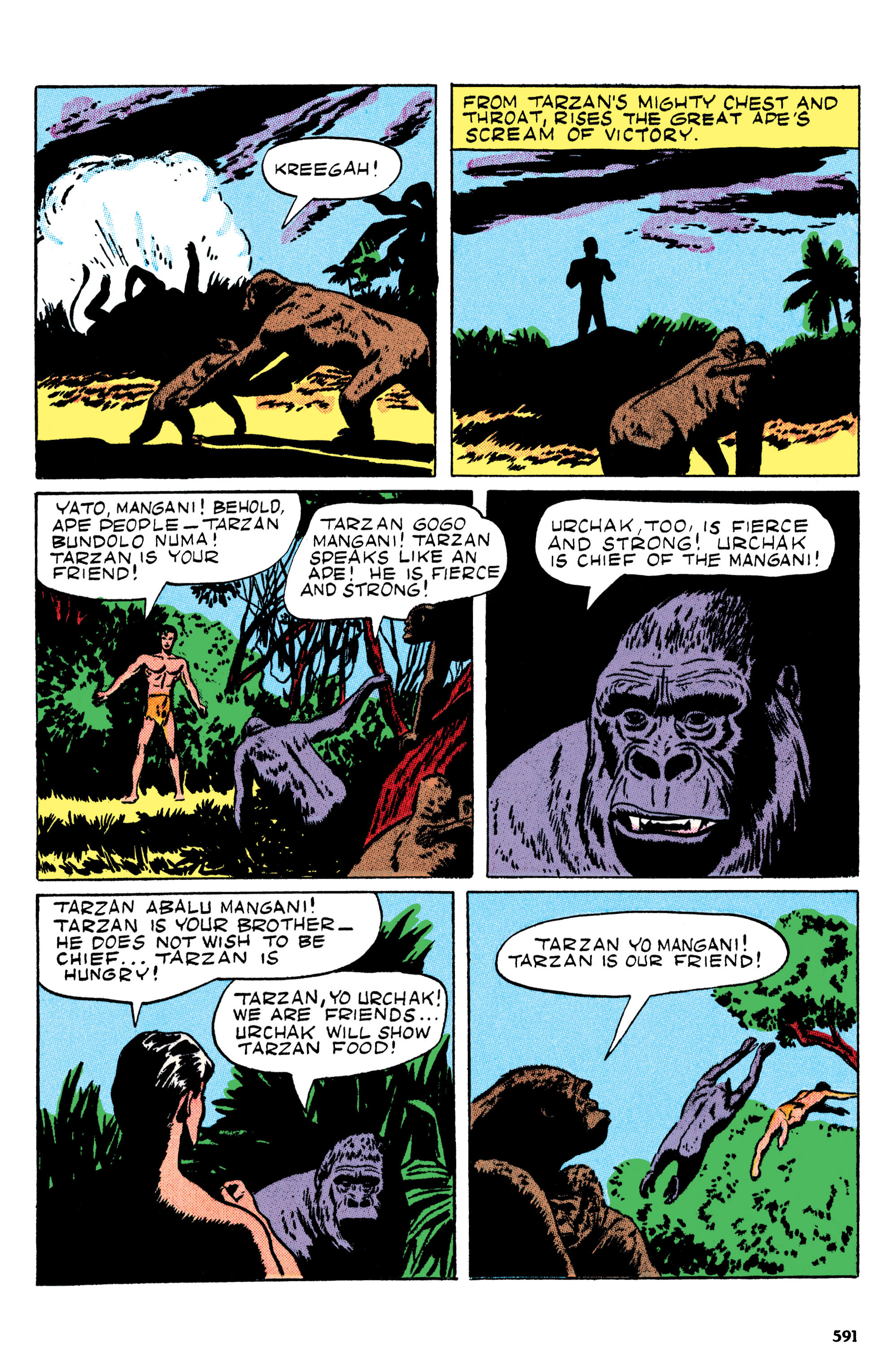 Read online Edgar Rice Burroughs Tarzan: The Jesse Marsh Years Omnibus comic -  Issue # TPB (Part 6) - 93