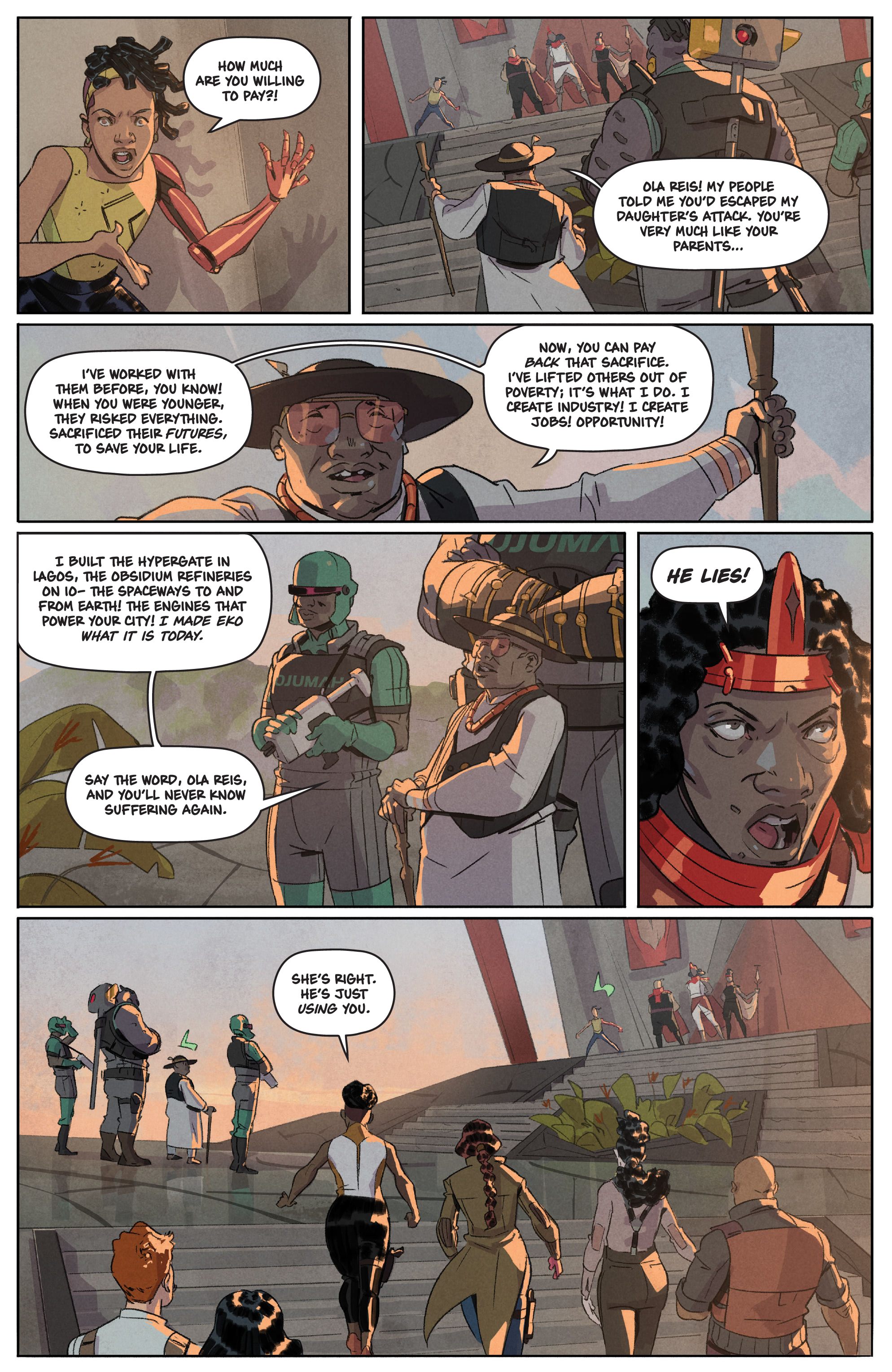 Read online New Masters comic -  Issue #5 - 24