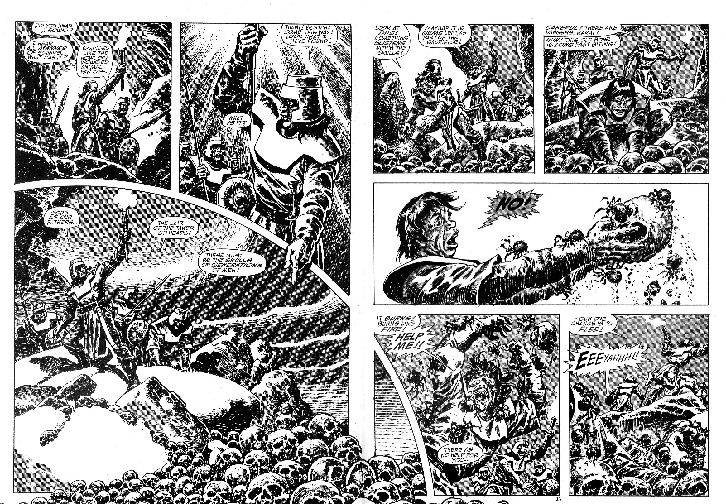 Read online The Savage Sword Of Conan comic -  Issue #183 - 23