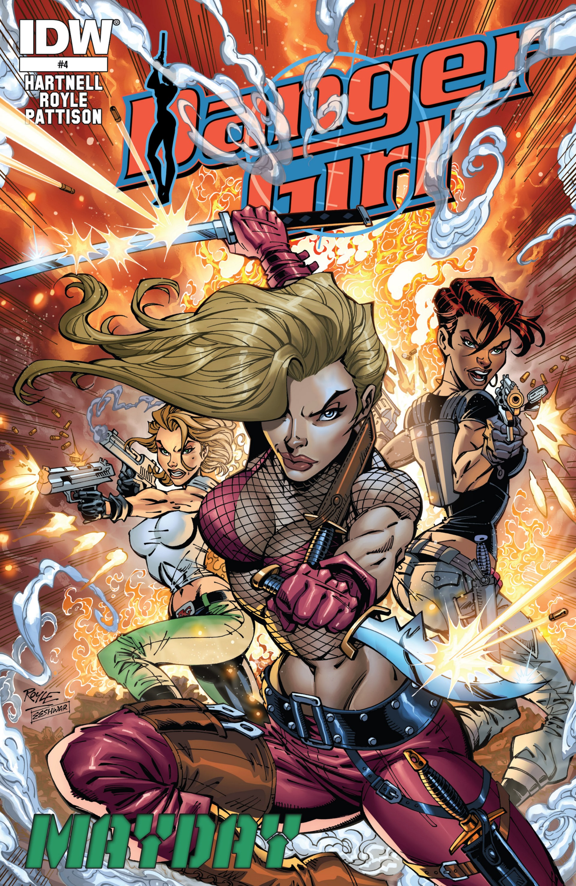 Read online Danger Girl: Mayday comic -  Issue #4 - 1