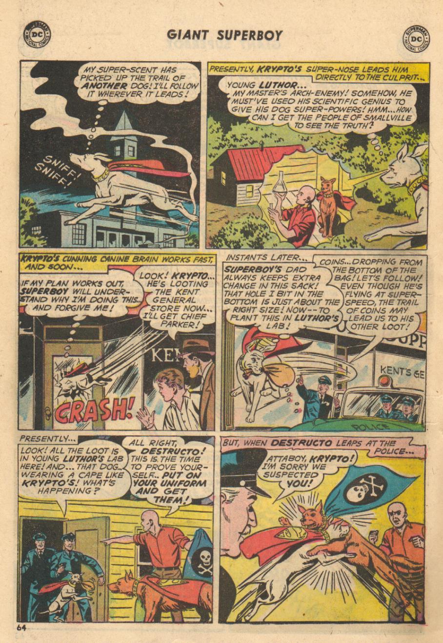 Read online Superboy (1949) comic -  Issue #138 - 62