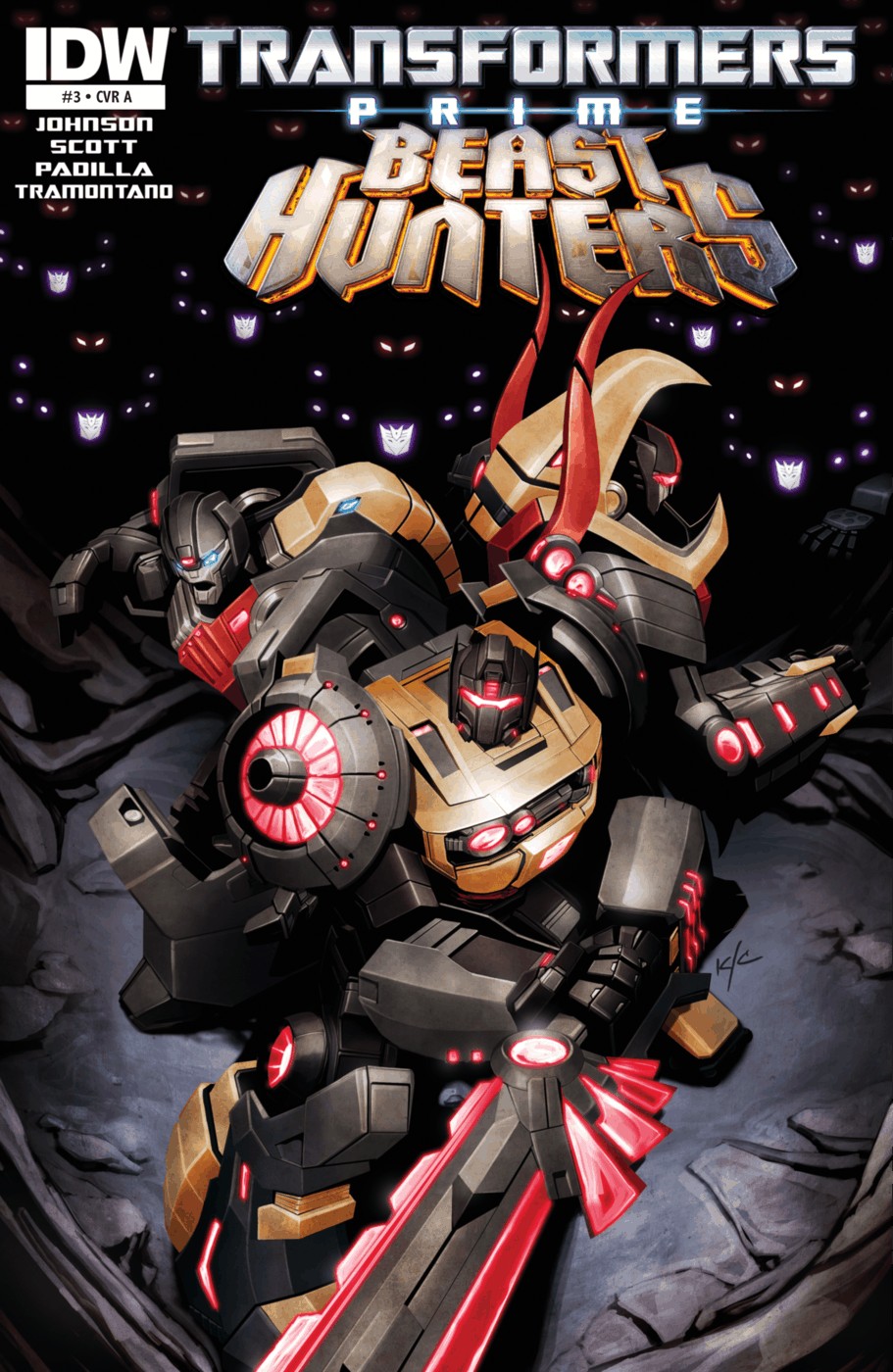 Read online Transformers Prime: Beast Hunters comic -  Issue #3 - 1