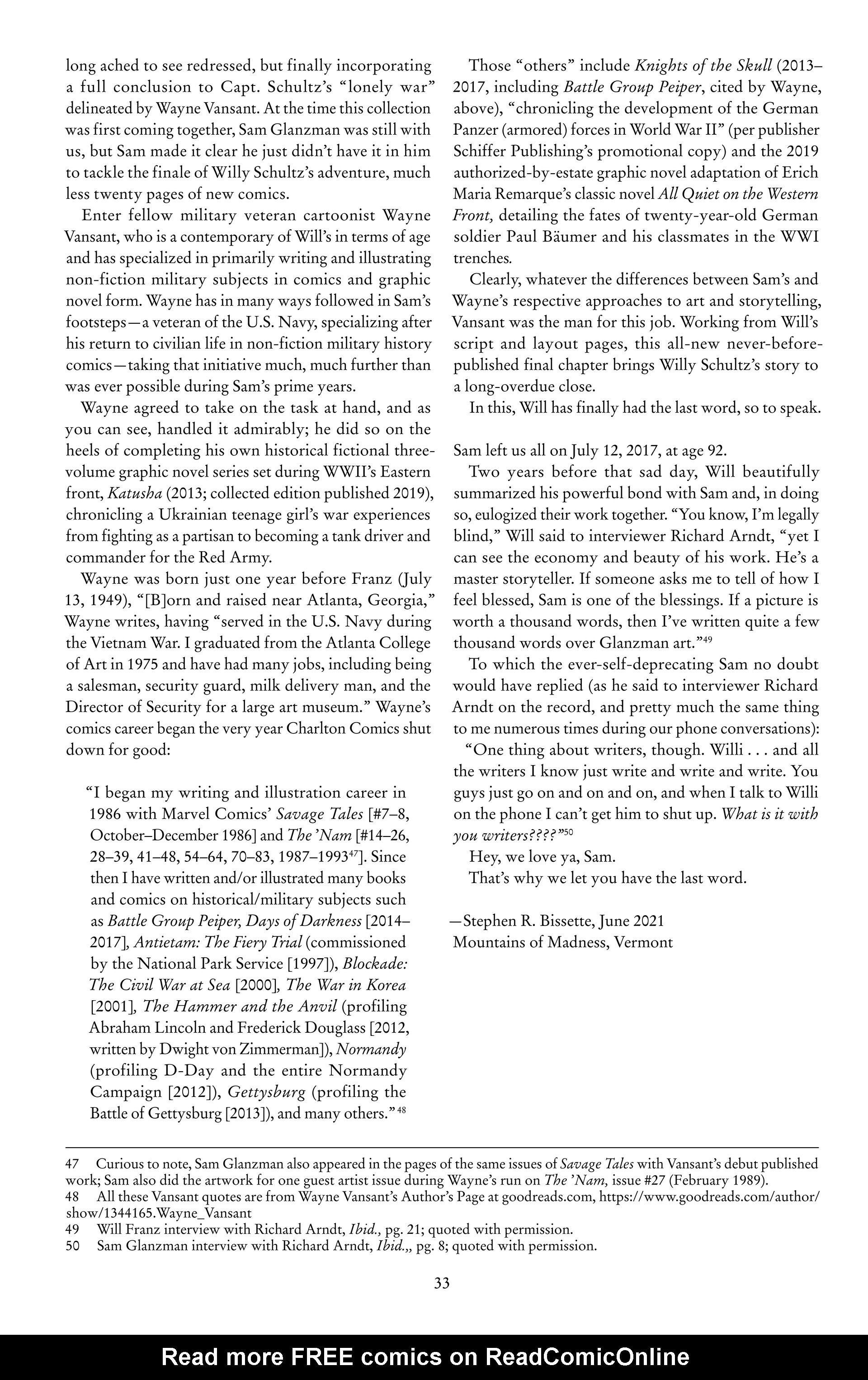 Read online The Lonely War of Capt. Willy Schultz comic -  Issue # TPB (Part 1) - 35