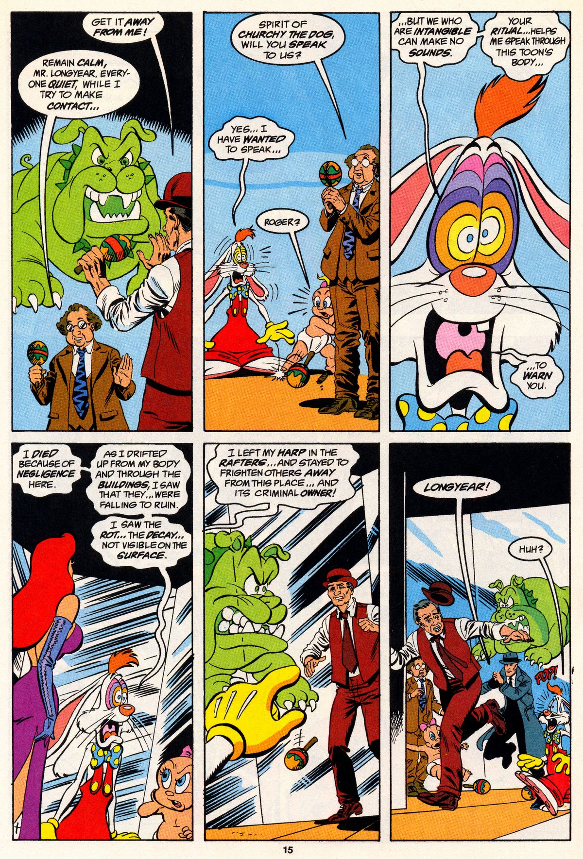 Read online Roger Rabbit comic - Issue #3