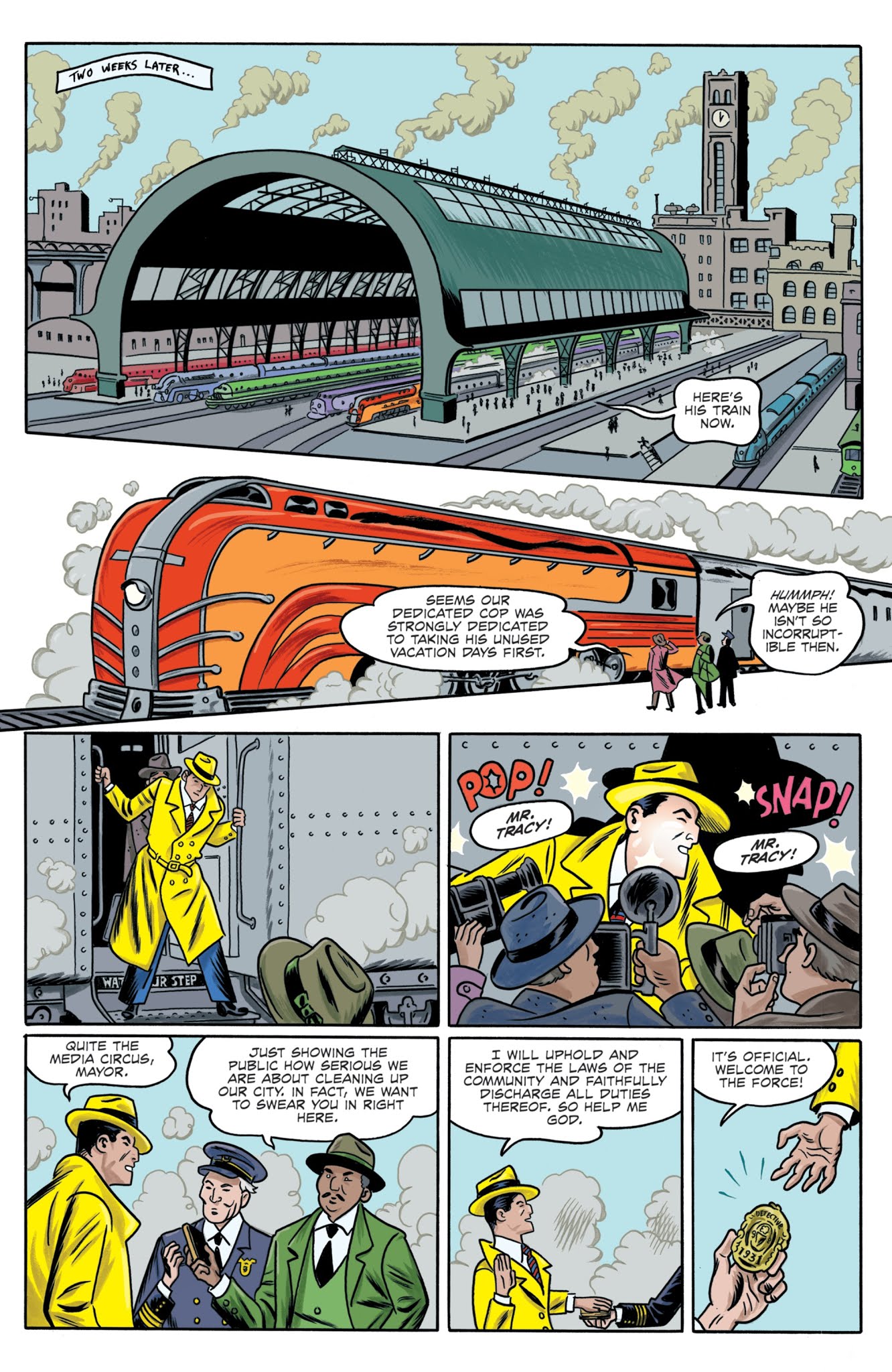 Read online Dick Tracy: Dead Or Alive comic -  Issue #1 - 10