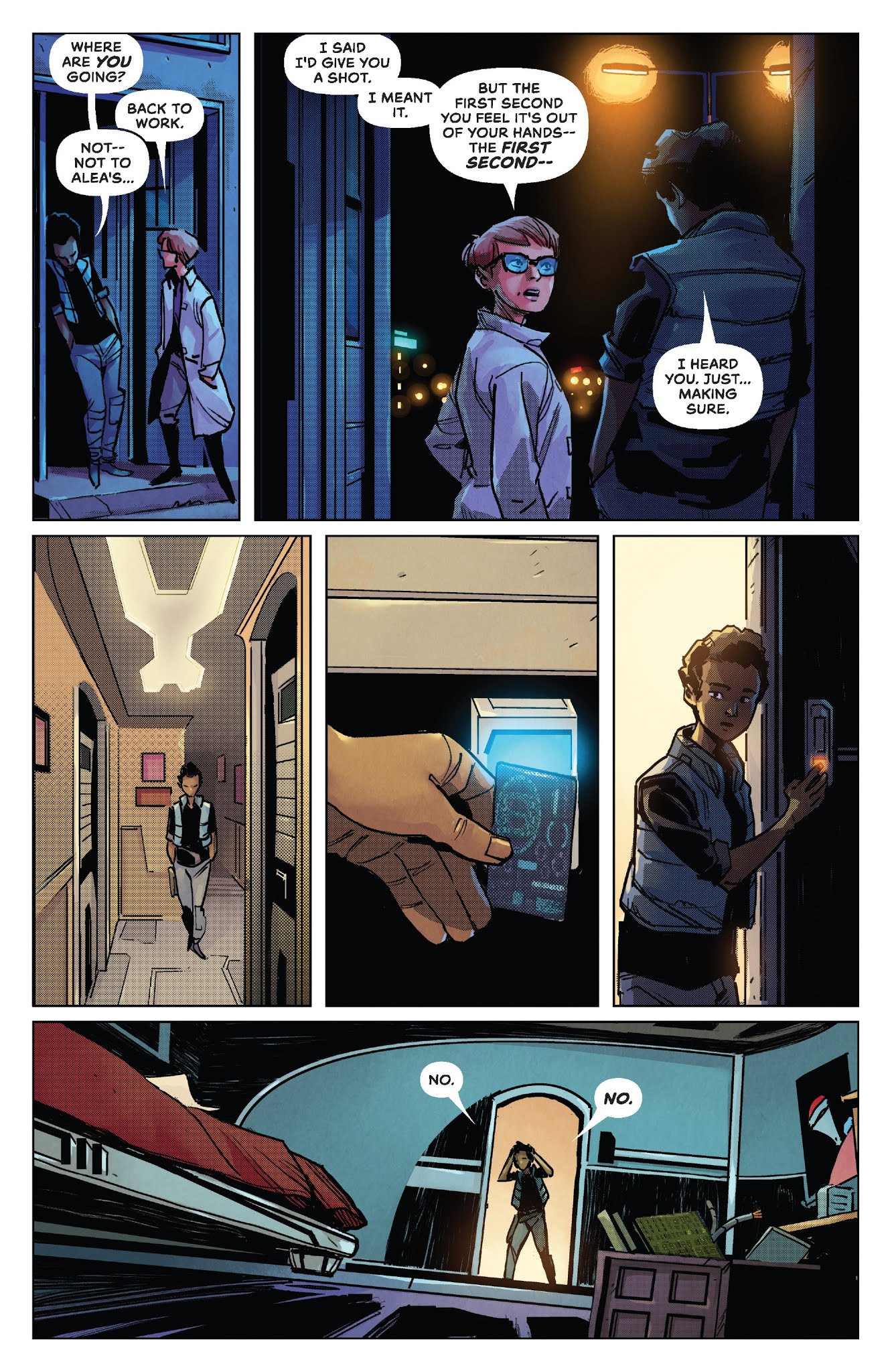 Read online Outpost Zero comic -  Issue #4 - 7