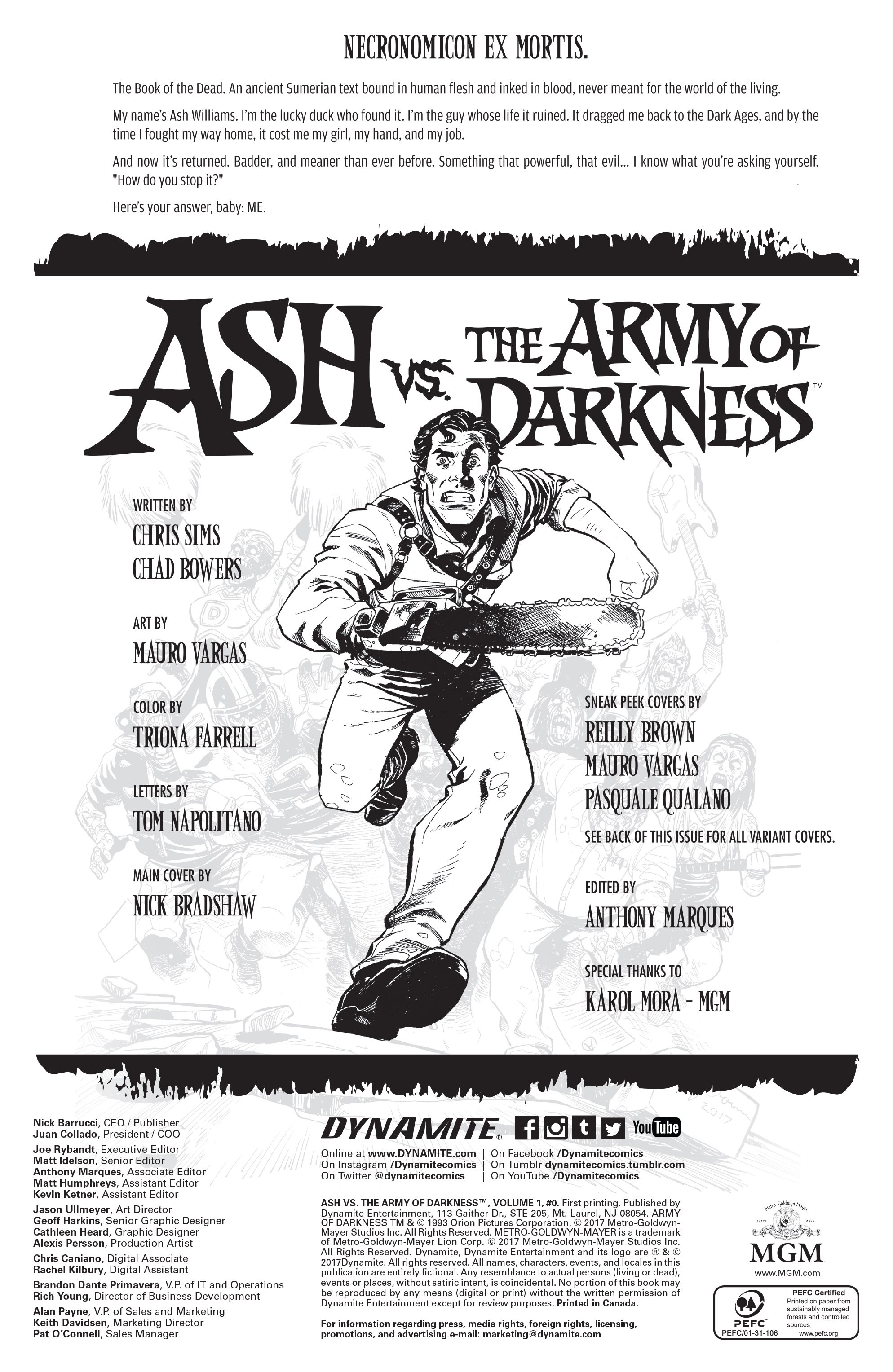Read online Ash Vs. The Army of Darkness comic -  Issue #0 - 5