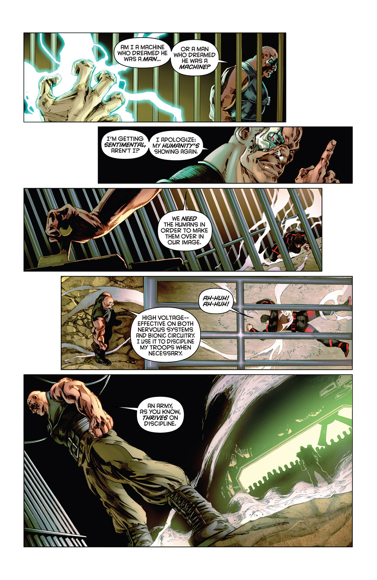 Read online Bionic Man comic -  Issue #8 - 19