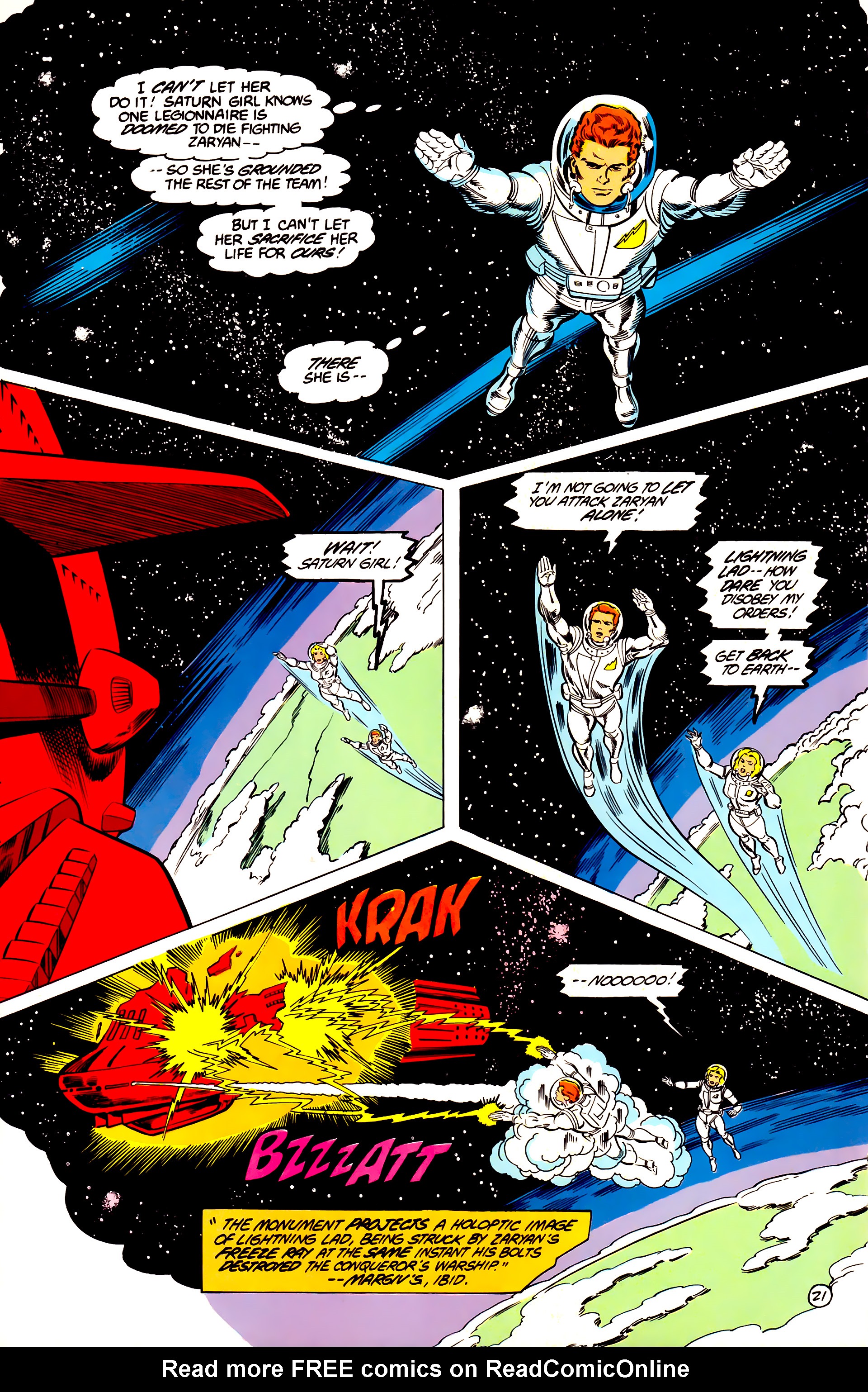 Read online Legion of Super-Heroes (1984) comic -  Issue #45 - 22